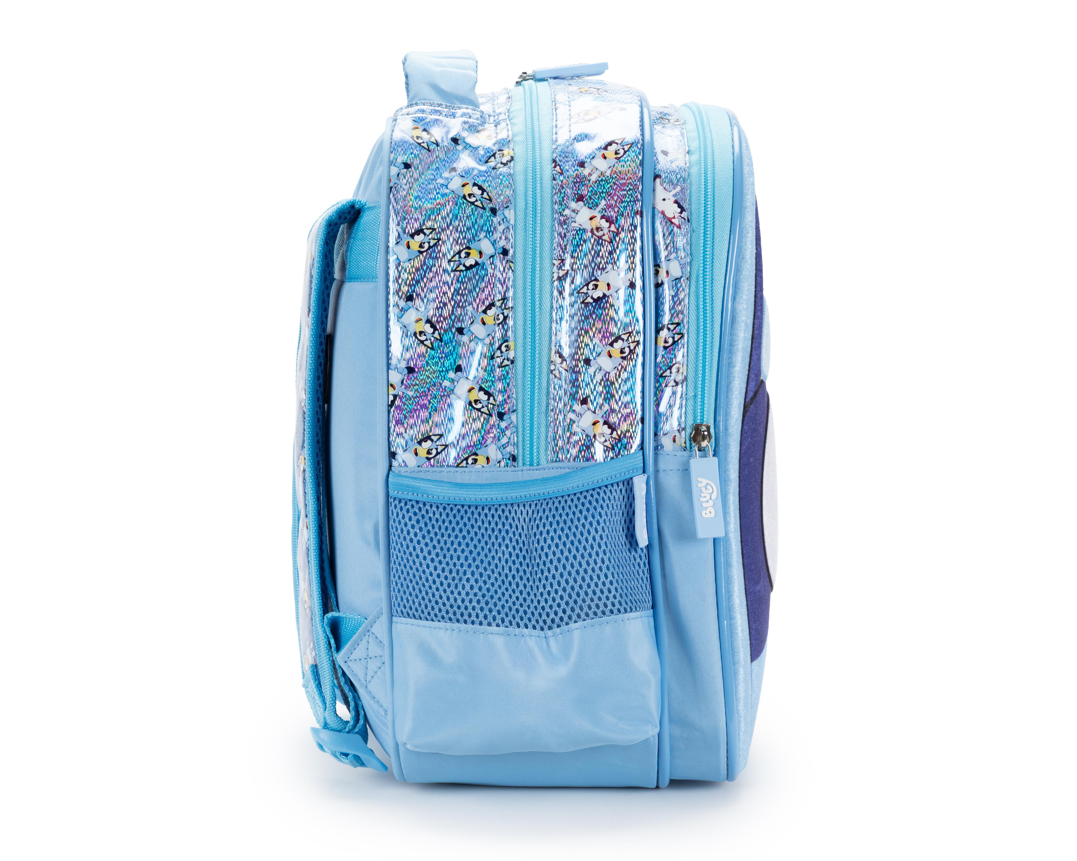 Foto 4 pulgar | Mochila Escolar Bluey Azul