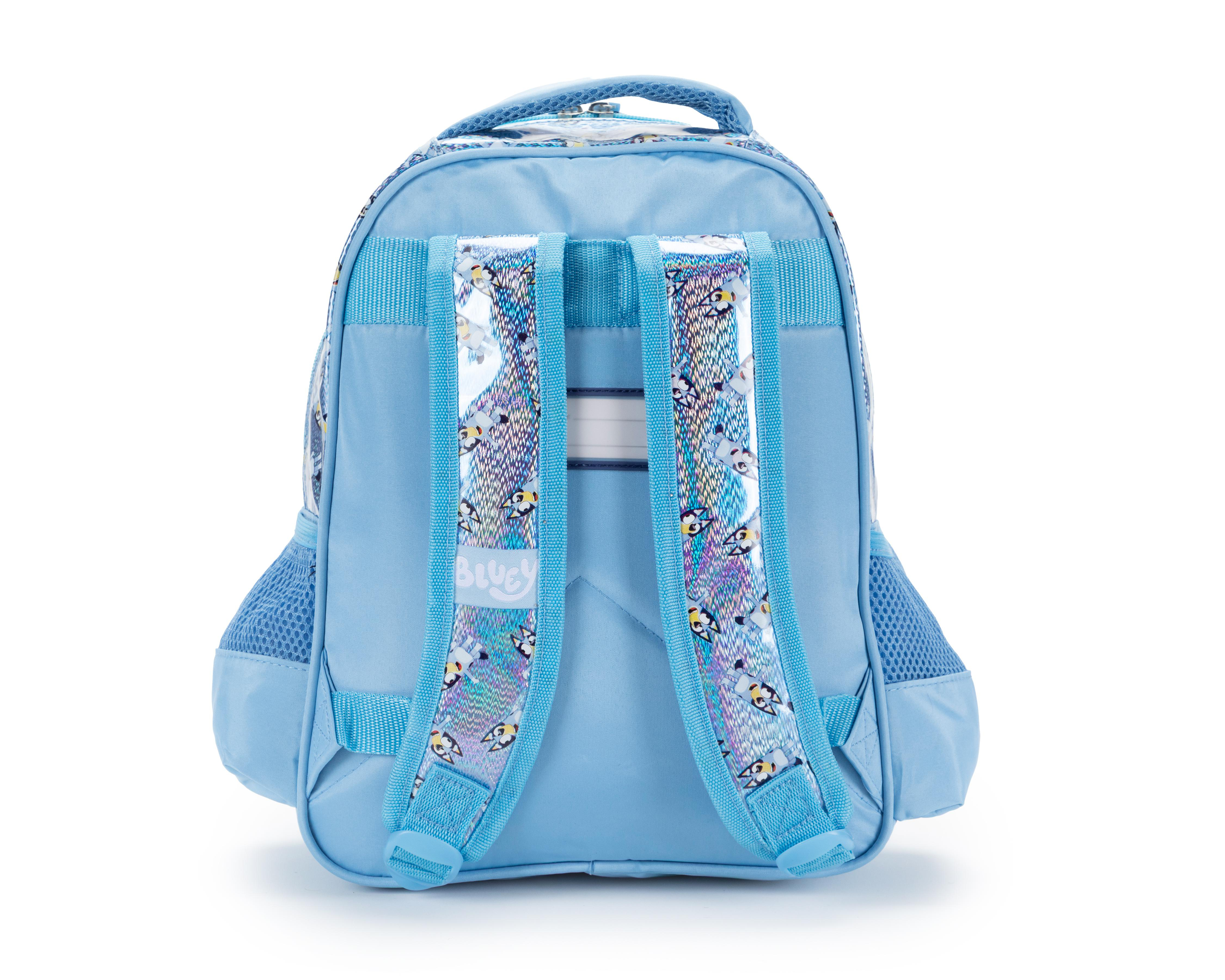 Foto 5 pulgar | Mochila Escolar Bluey Azul