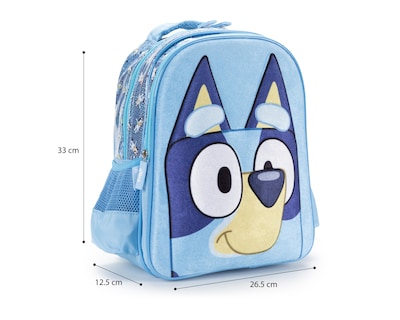 Foto 7 | Mochila Escolar Bluey Azul