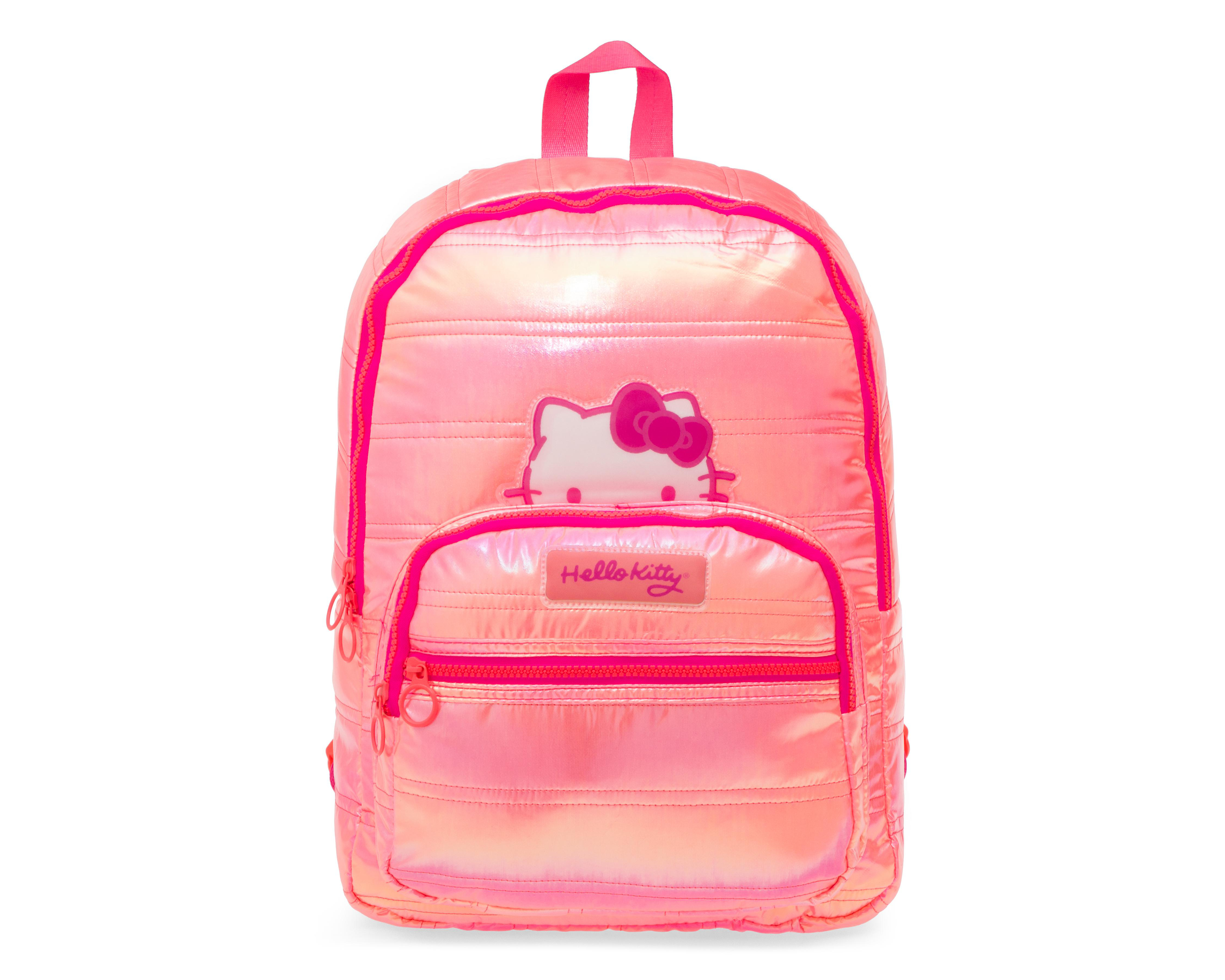 Foto 2 pulgar | Mochila Hello Kitty Rosa