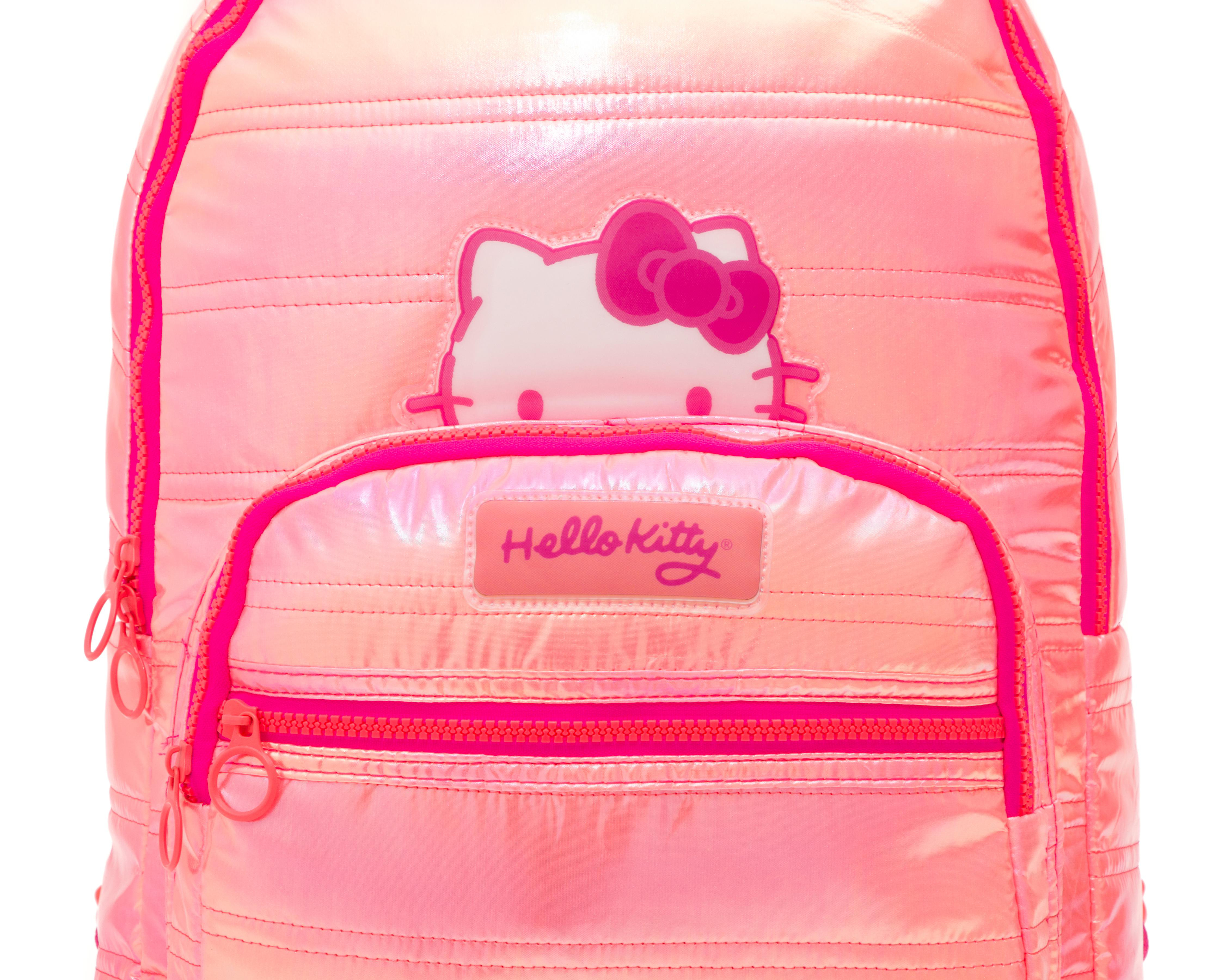 Foto 6 pulgar | Mochila Hello Kitty Rosa