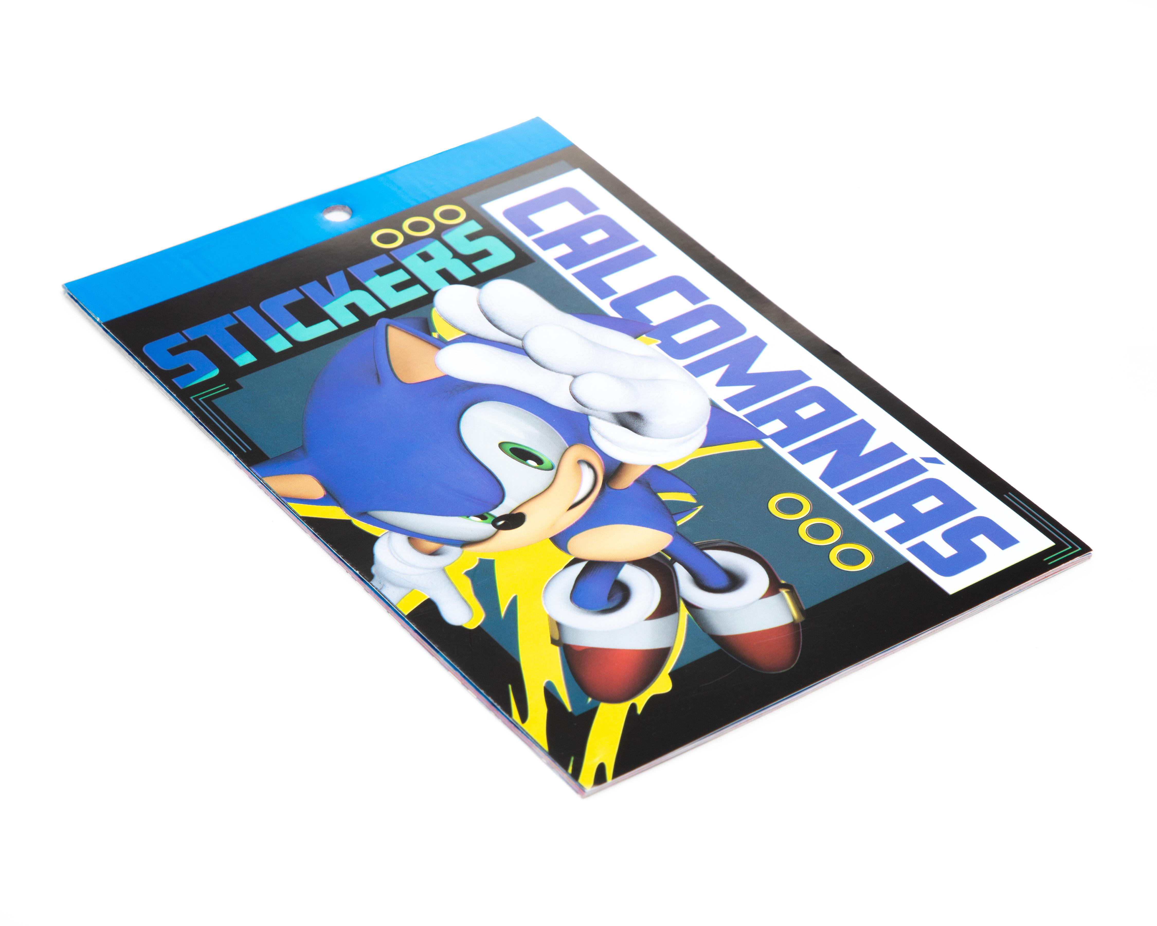 Foto 3 | Block de Stickers Sonic Granmark
