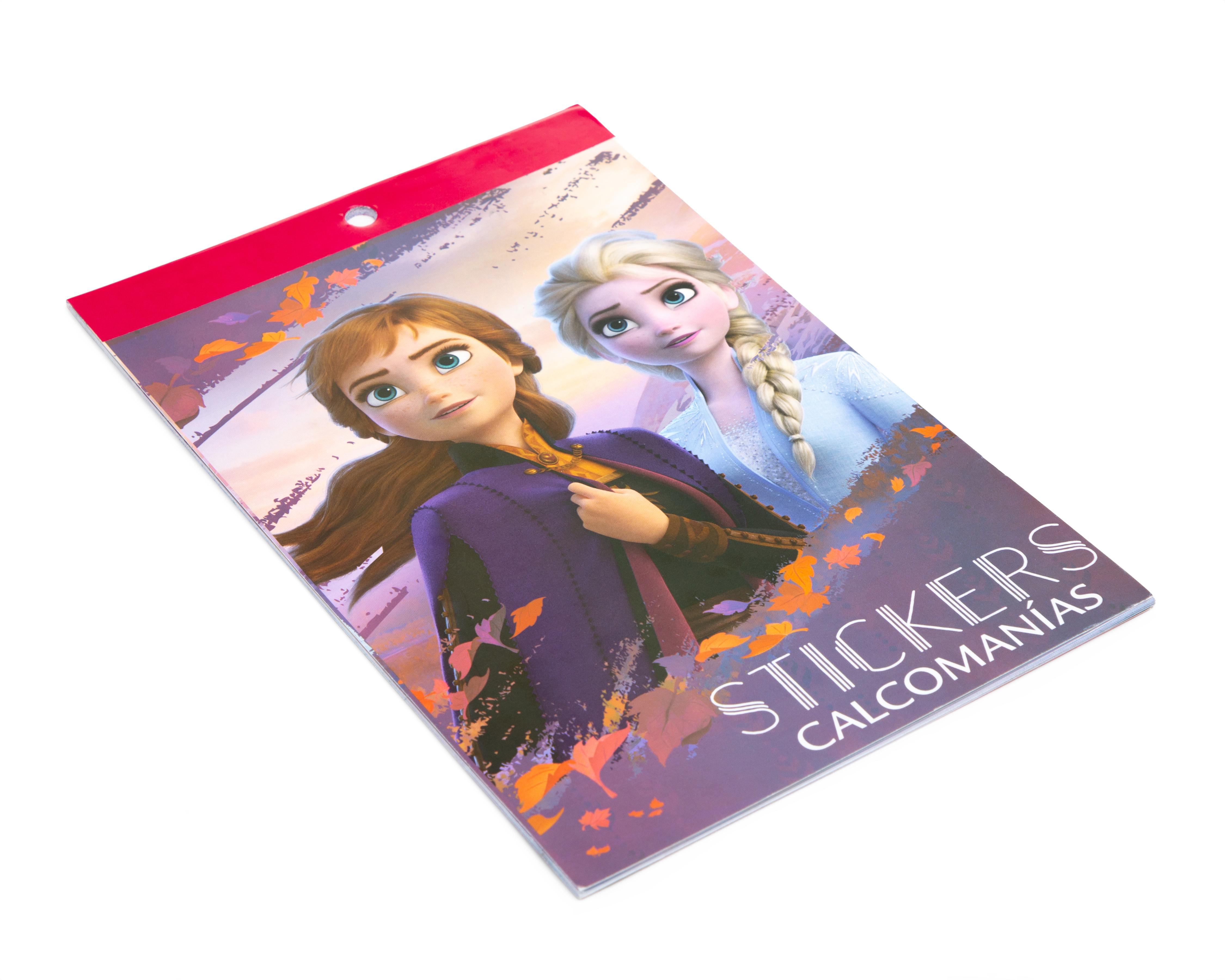 Foto 4 pulgar | Block de Stickers Frozen Granmark