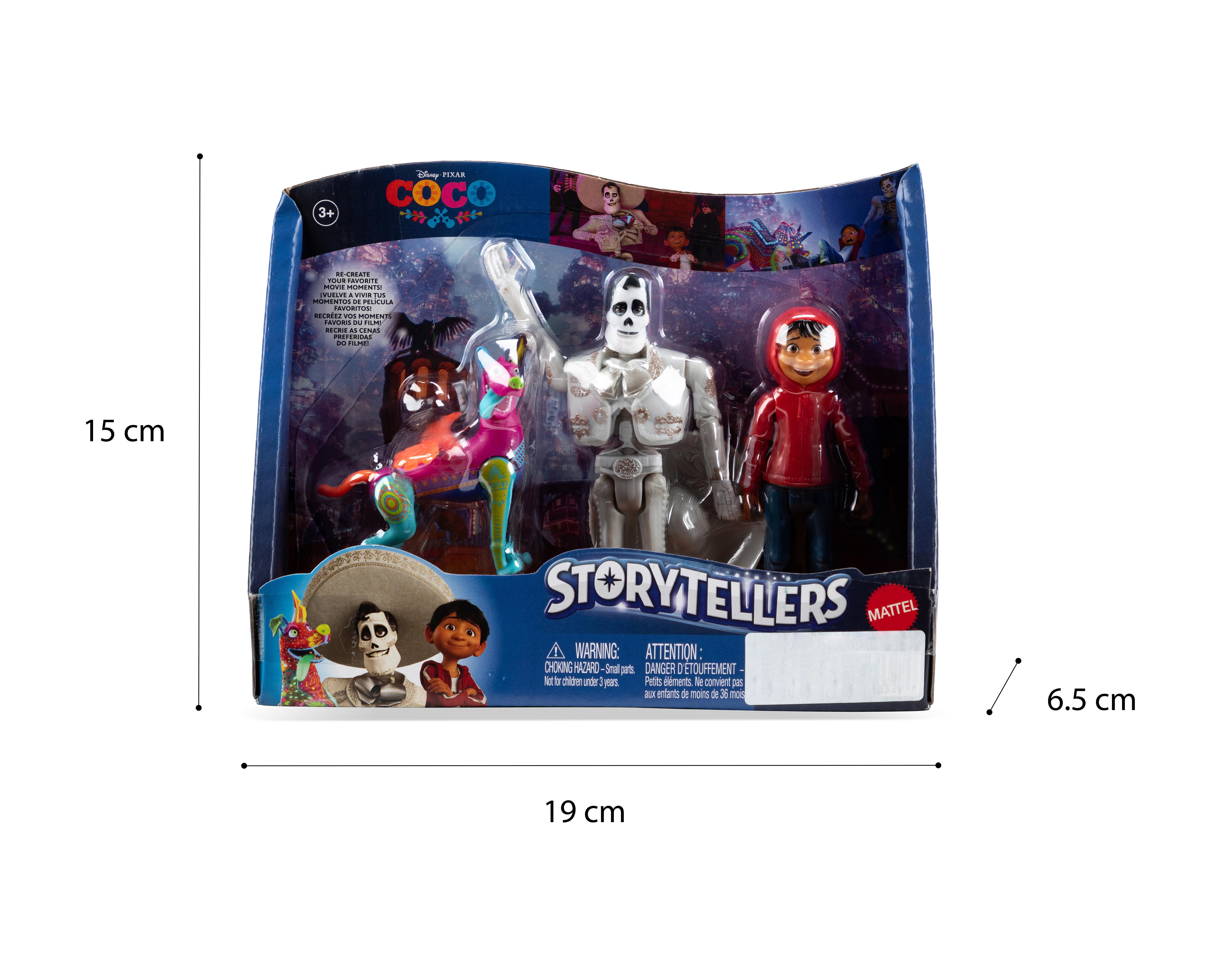 Foto 4 pulgar | Set de Figuras Mattel Storytellers Coco