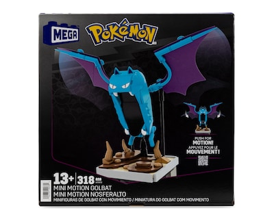 Foto 1 | Minifigura de Golbat Mega Bloks Pokémon con Movimiento