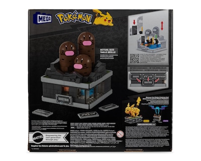 Foto 2 | Minifigura de Dugtrio Mega Bloks Pokémon con Movimiento