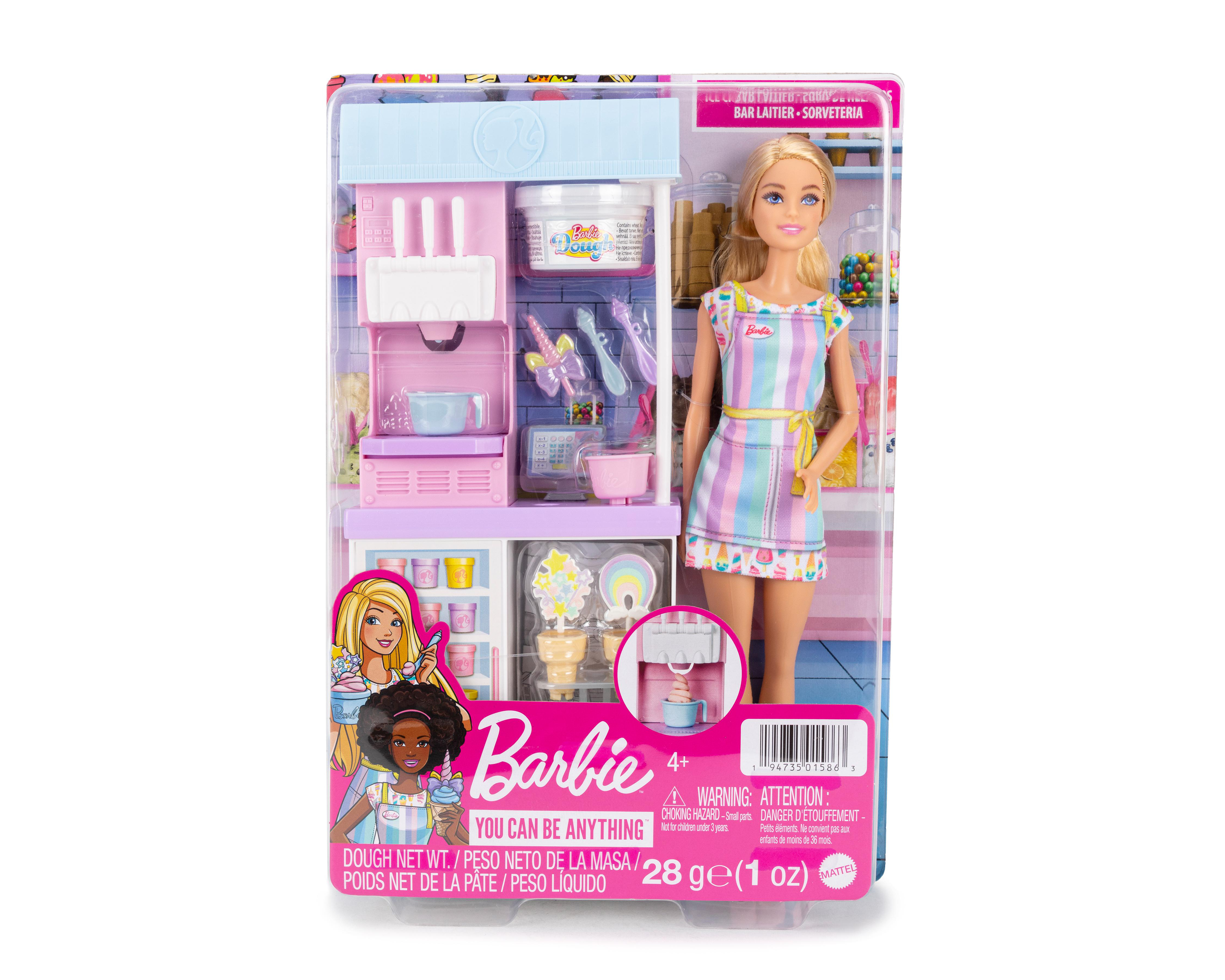 Foto 2 pulgar | Muñeca Barbie Tienda de Helados