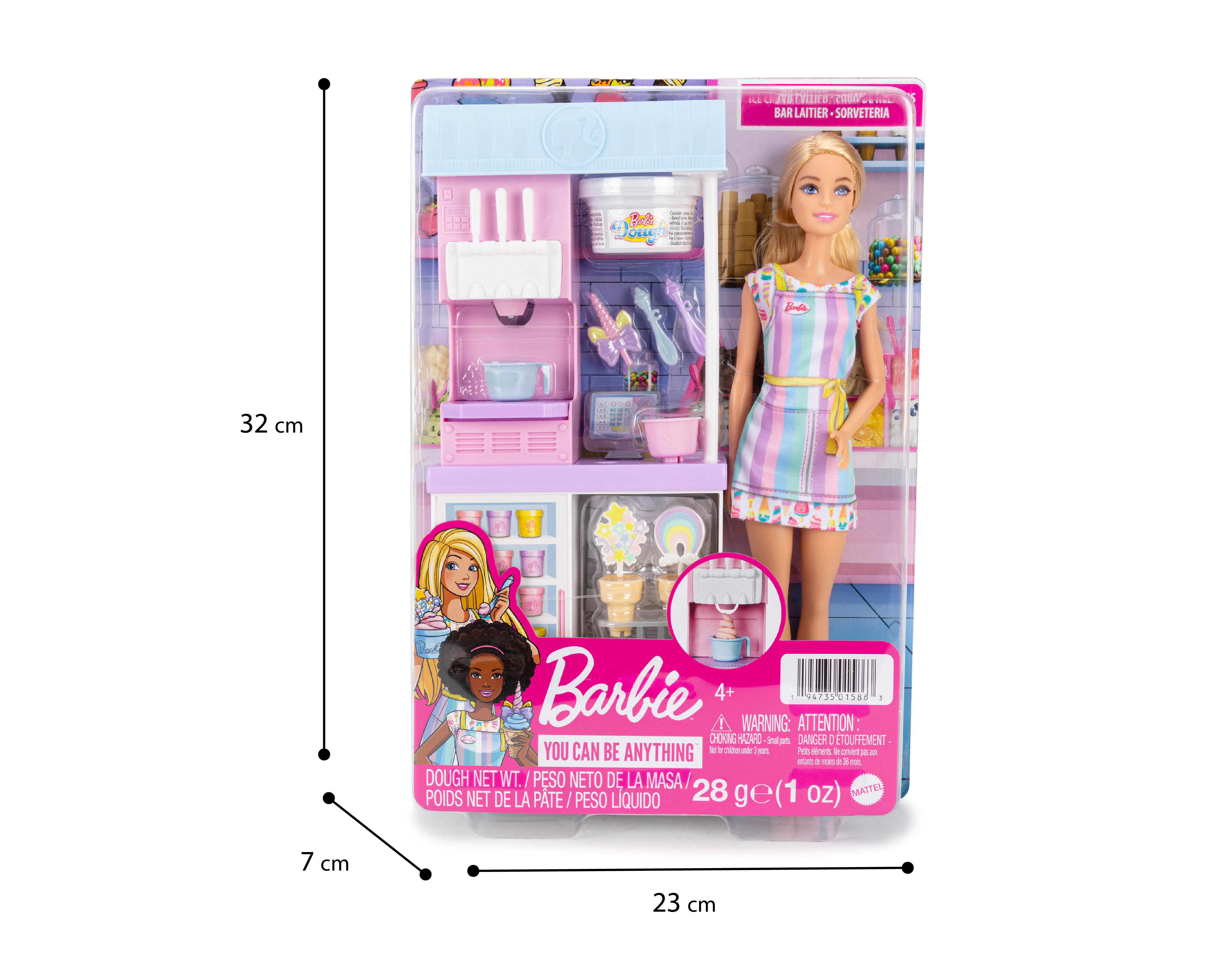 Foto 4 pulgar | Muñeca Barbie Tienda de Helados