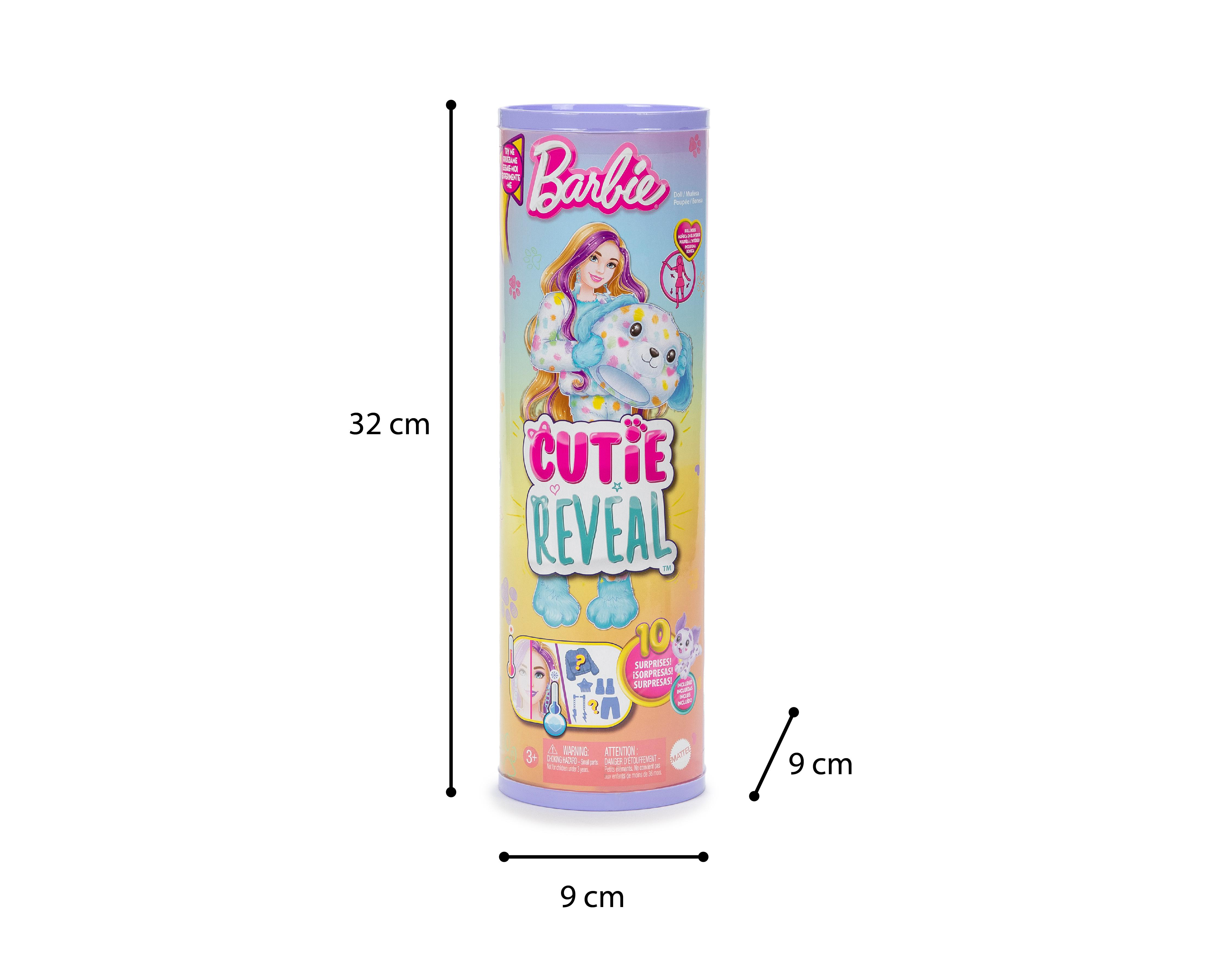 Foto 4 pulgar | Muñeca Barbie Cutie Reveal 1 Pieza al Azar