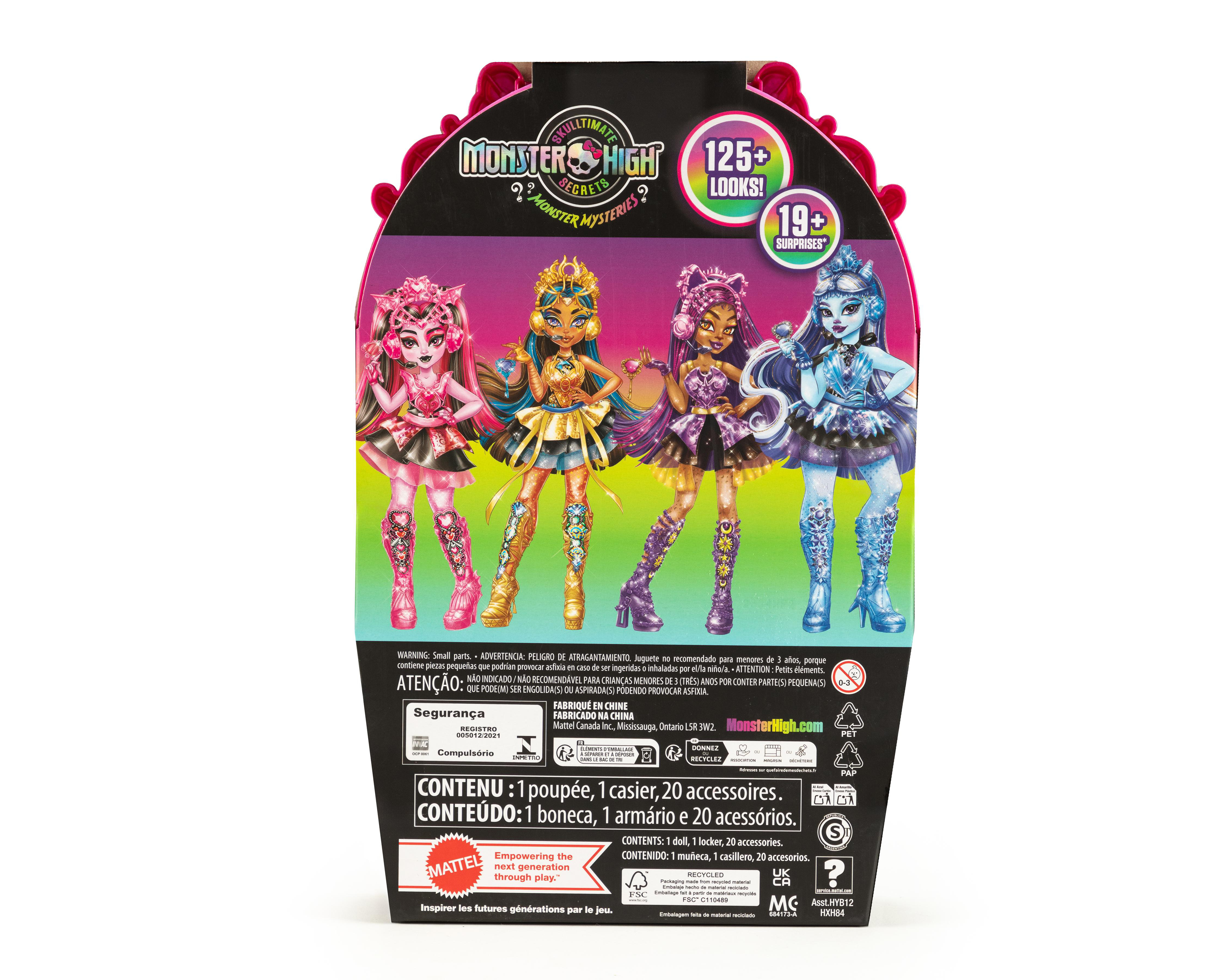 Foto 2 | Draculaura Monster High Skulltimate Secrets
