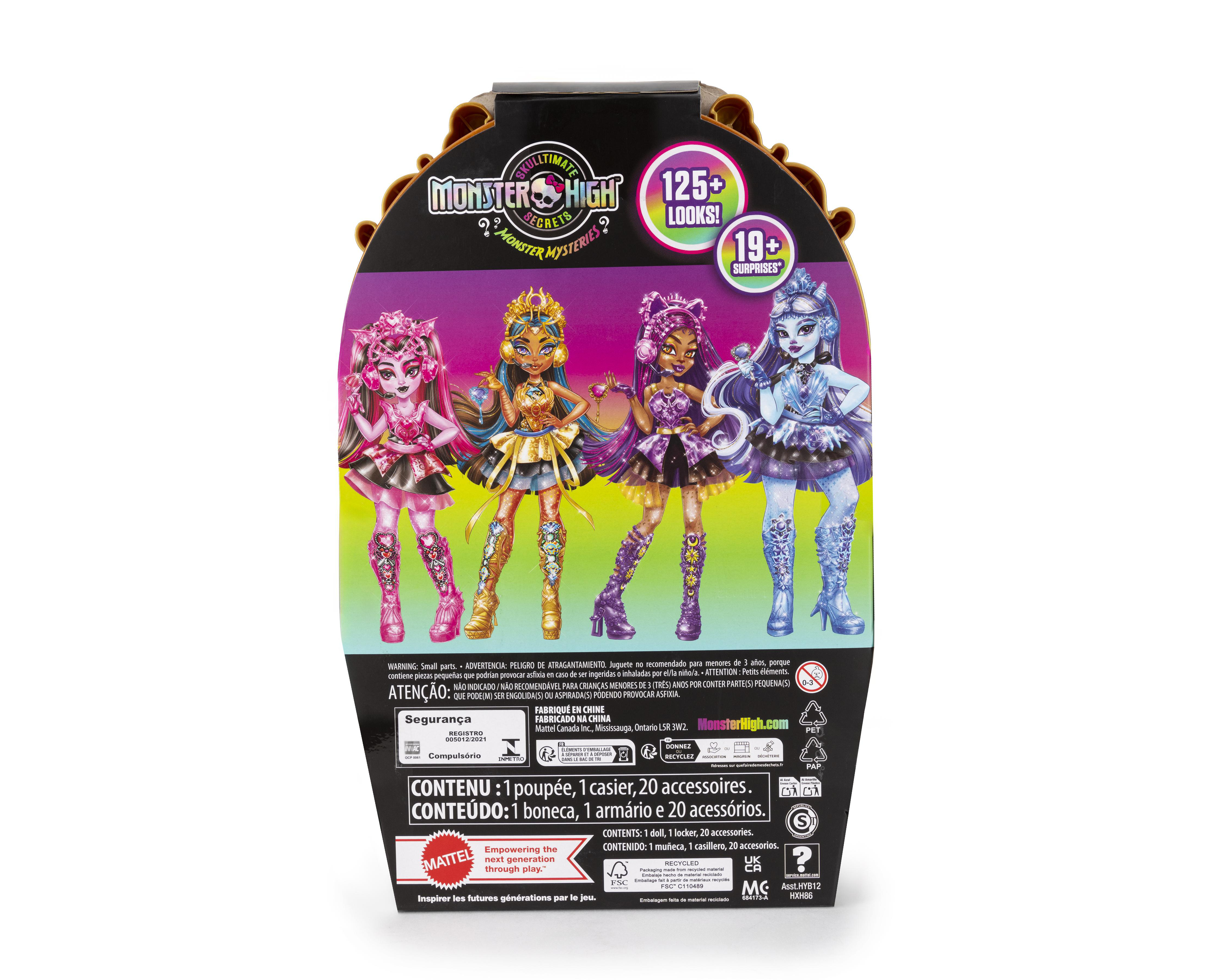 Foto 3 pulgar | Muñeca Monster High Cleo con Accesorios