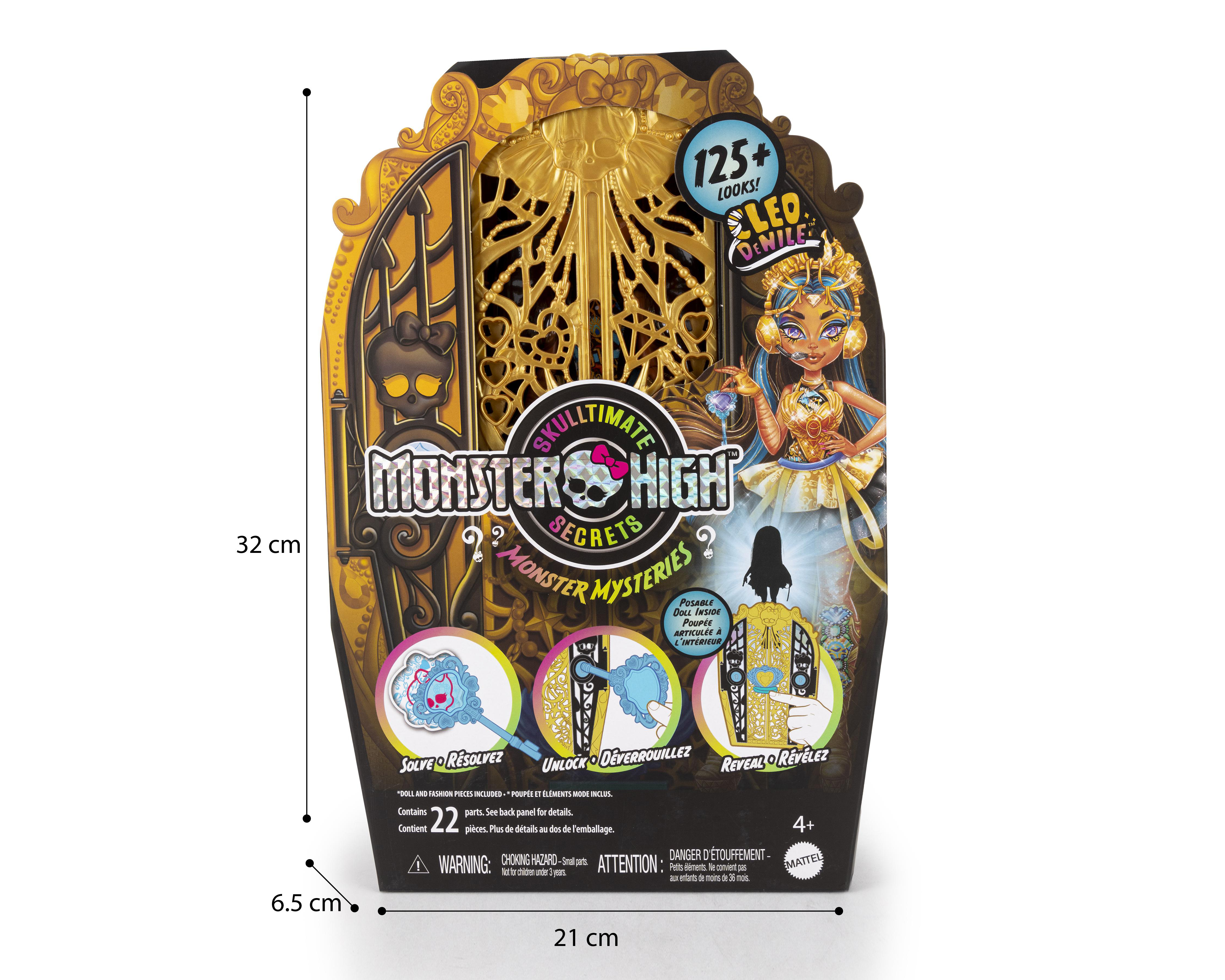 Foto 5 pulgar | Muñeca Monster High Cleo con Accesorios