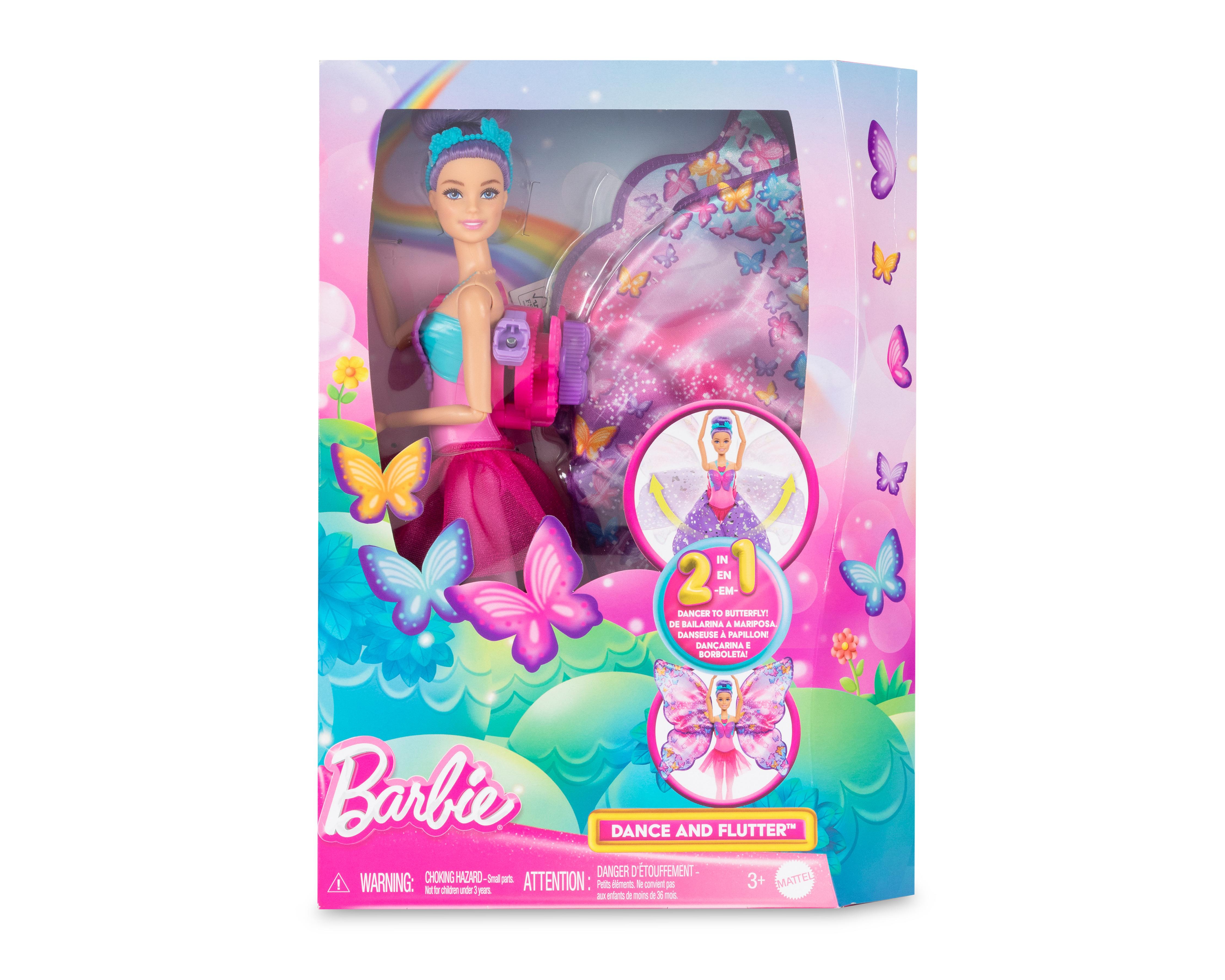 Foto 2 pulgar | Muñeca Barbie Dance and Flutter