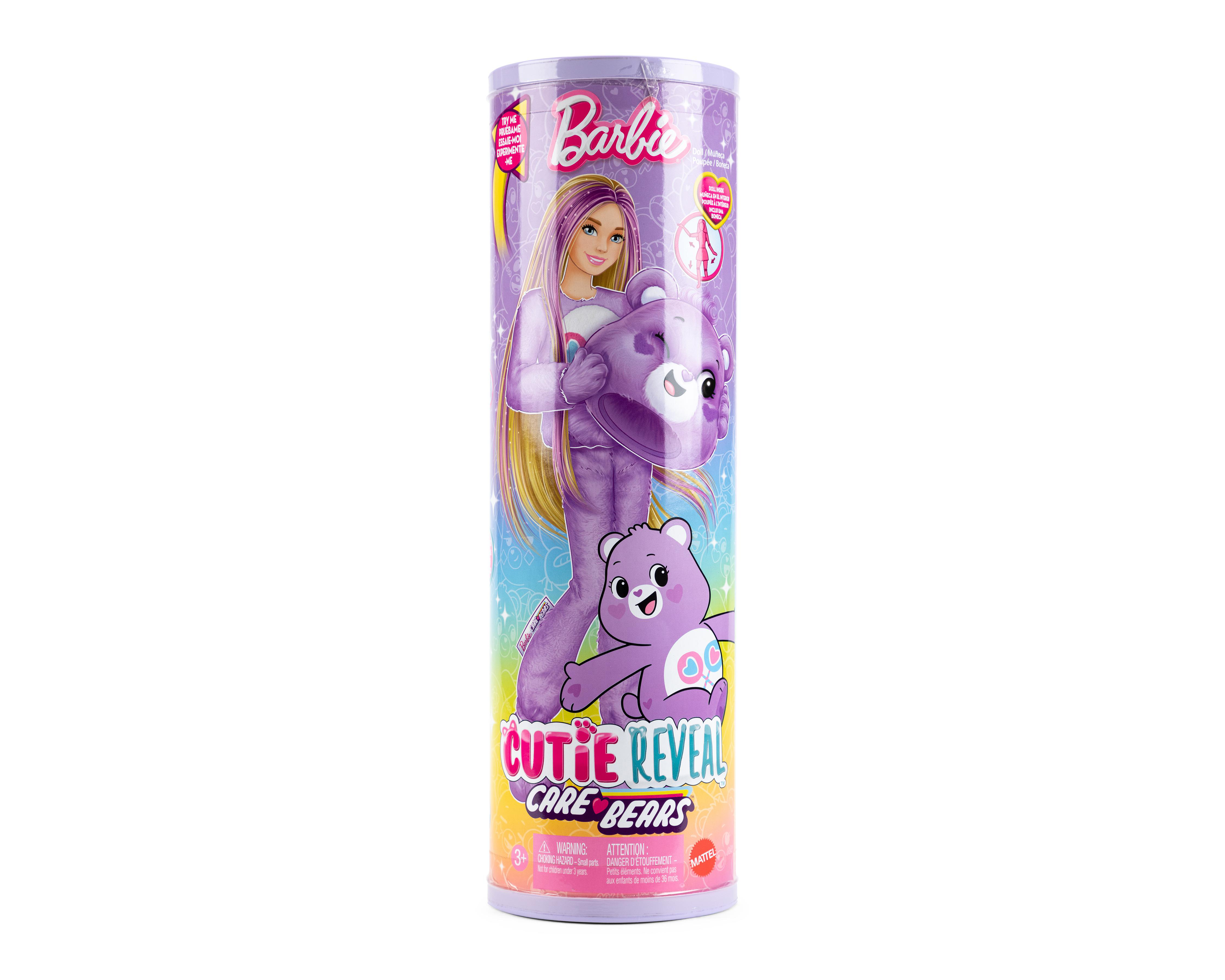 Foto 2 pulgar | Muñeca Barbie Cutie Reveal Care Bears 1 Pieza al Azar