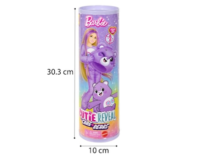 Foto 10 | Muñeca Barbie Cutie Reveal Care Bears 1 Pieza al Azar