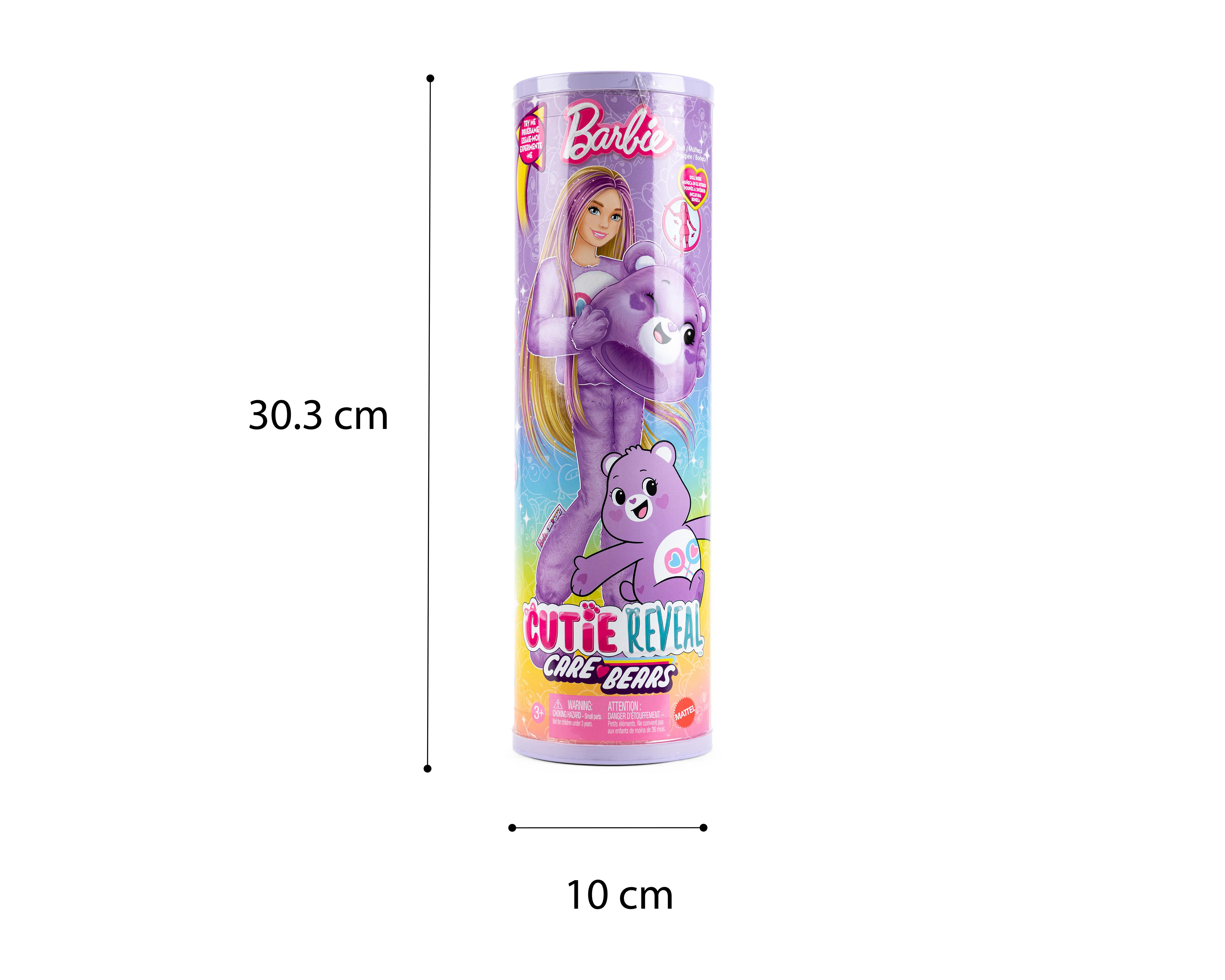Foto 4 pulgar | Muñeca Barbie Cutie Reveal Care Bears 1 Pieza al Azar