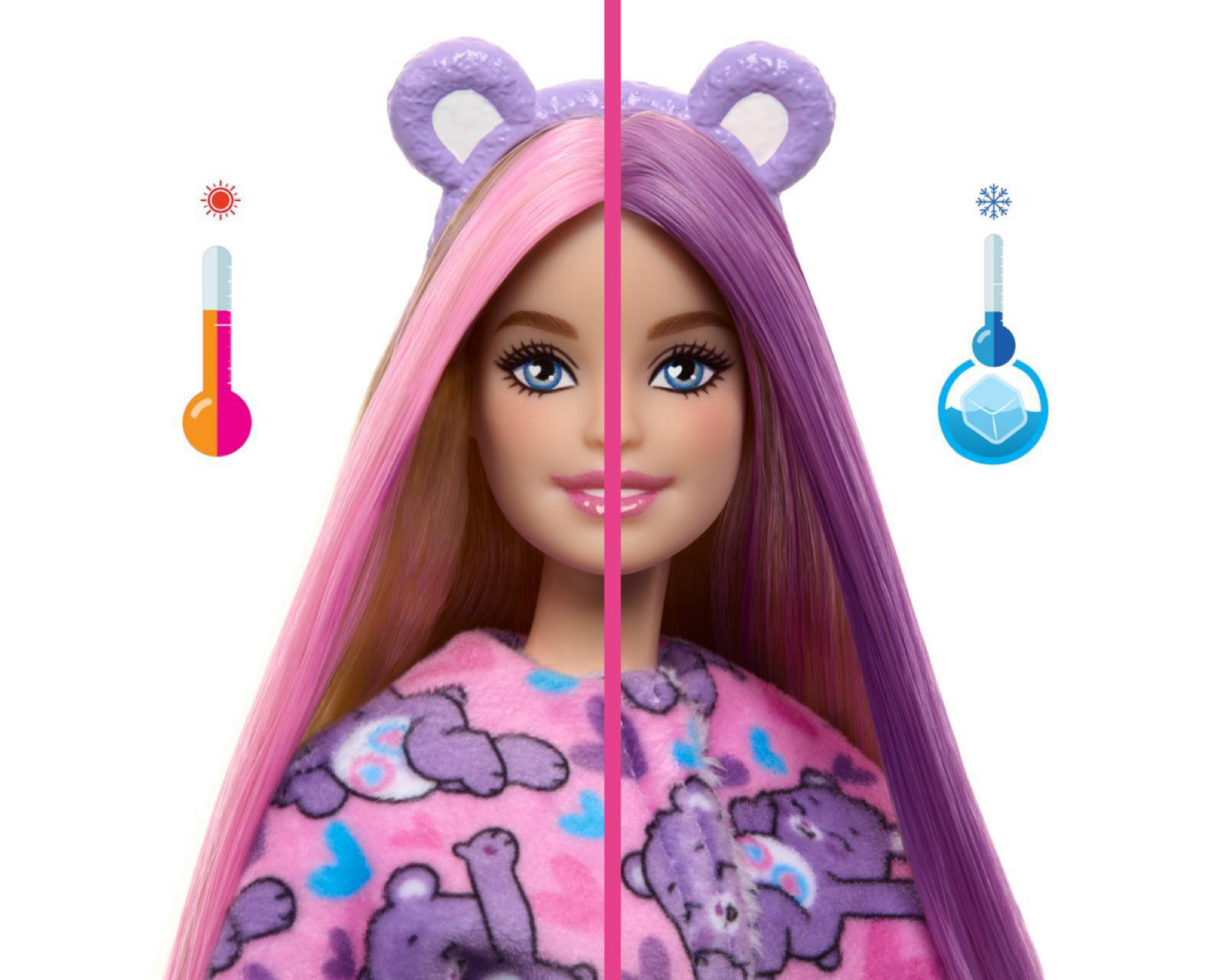 Foto 6 pulgar | Muñeca Barbie Cutie Reveal Care Bears 1 Pieza al Azar