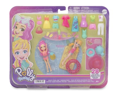 Foto 1 | Polly Pocket Modas Diversión de Playa Tropical