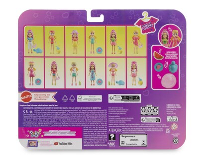 Foto 2 | Polly Pocket Modas Diversión de Playa Tropical