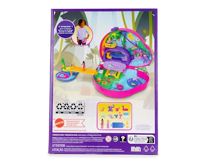 Foto 2 | Muñeca Polly Pocket Estuche de Bolso 2 en 1 de Familia de Perezosos