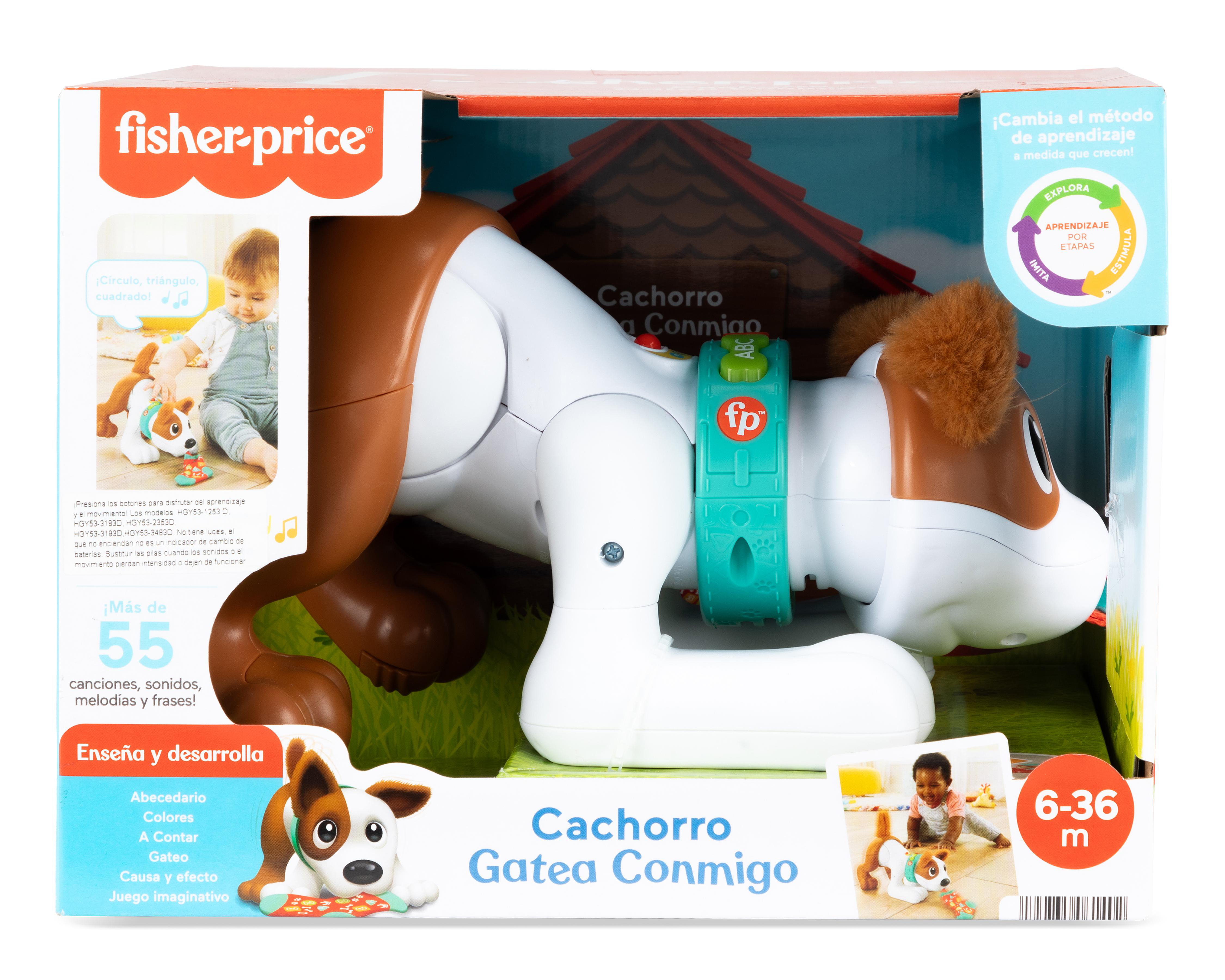 Foto 2 pulgar | Cachorro Gatea Conmigo Fisher-Price