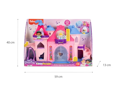 Foto 3 | Castillo Mágico de Princesas Fisher-Price Little People