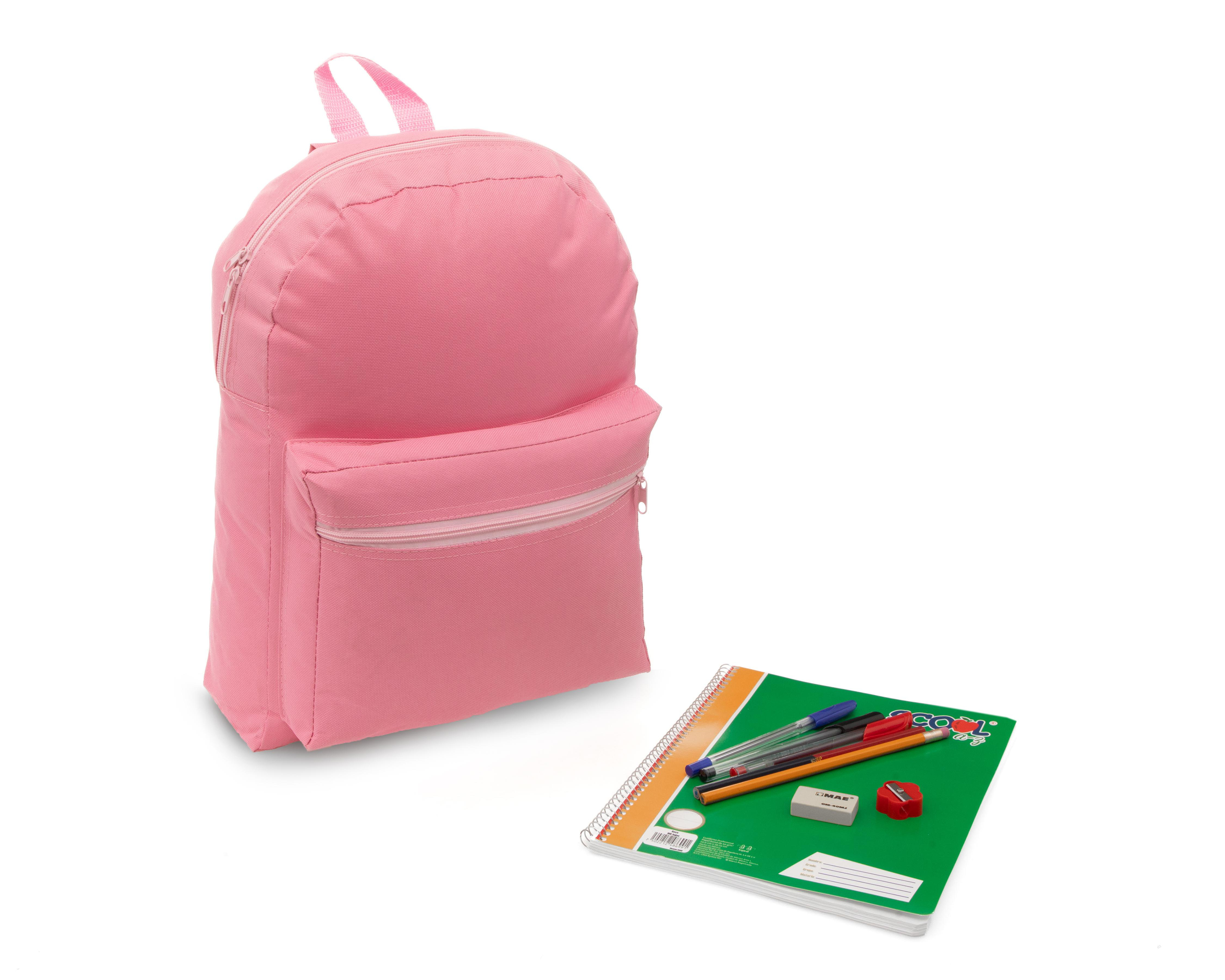 Foto 1 | Mochila Escolar Grafito con Útiles Escolares