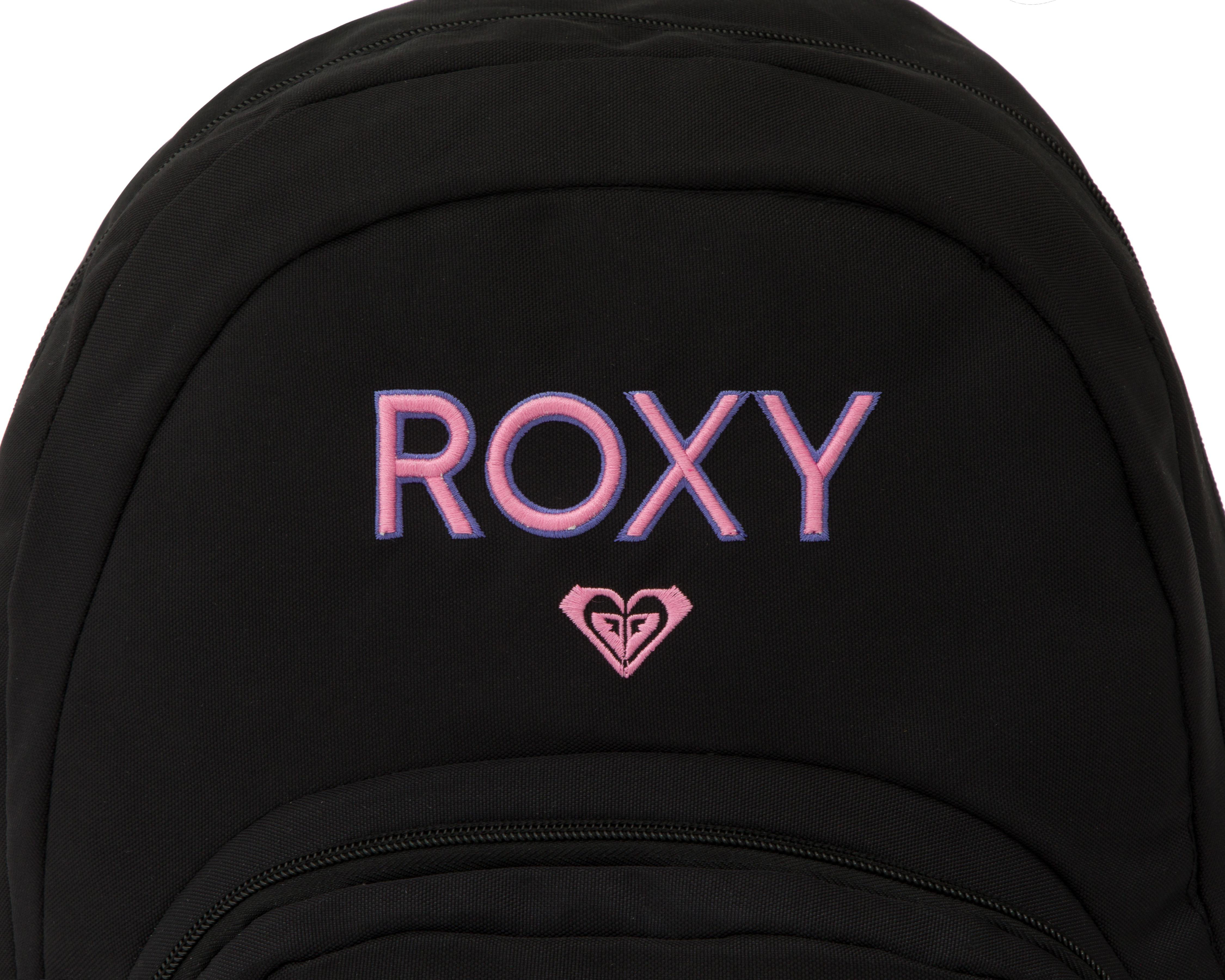 Foto 6 pulgar | Mochila Escolar Roxy Negra
