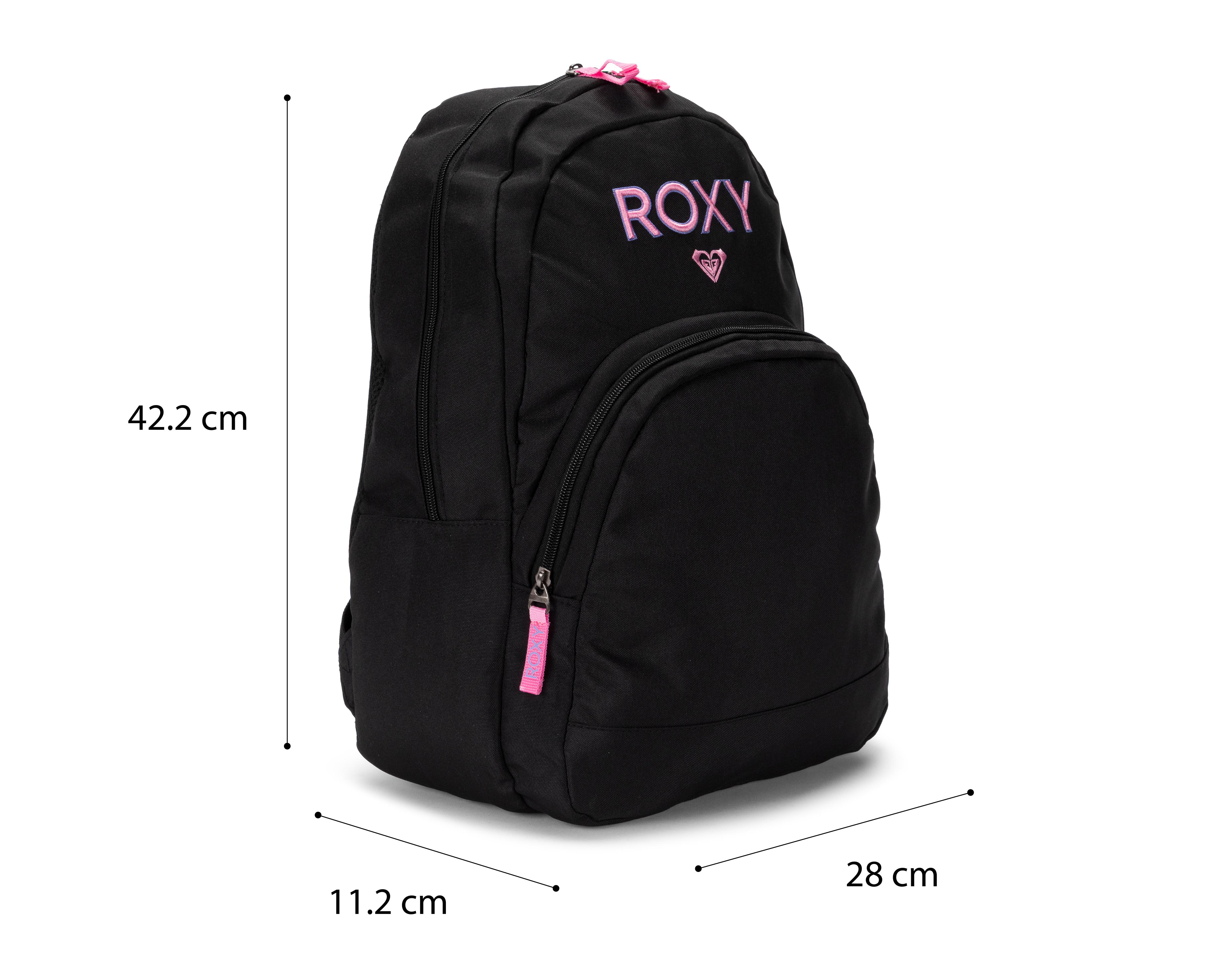 Foto 8 pulgar | Mochila Escolar Roxy Negra
