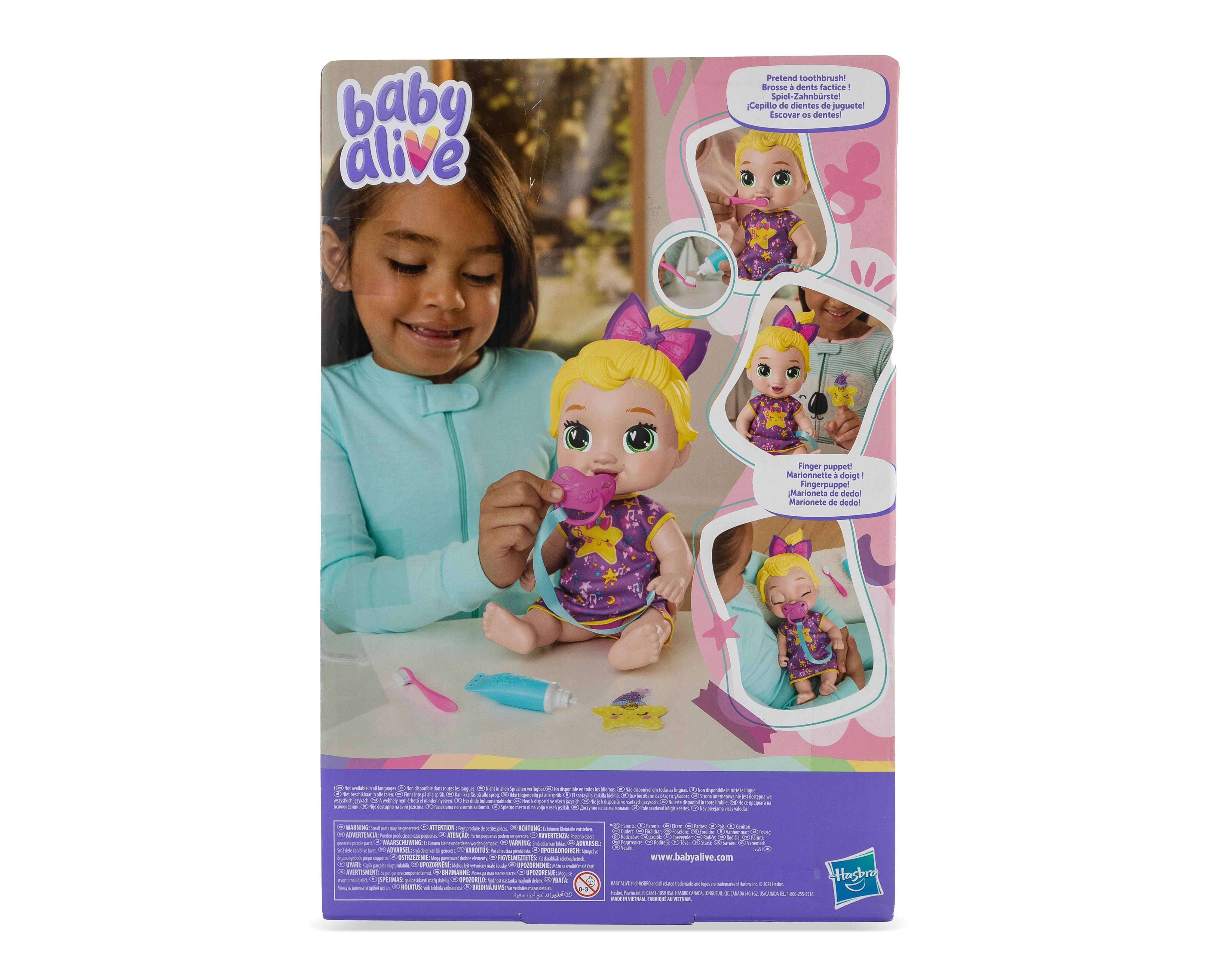 Foto 2 | Muñeca Baby Alive Felices Sueños