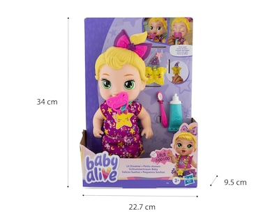 Foto 3 | Muñeca Baby Alive Felices Sueños