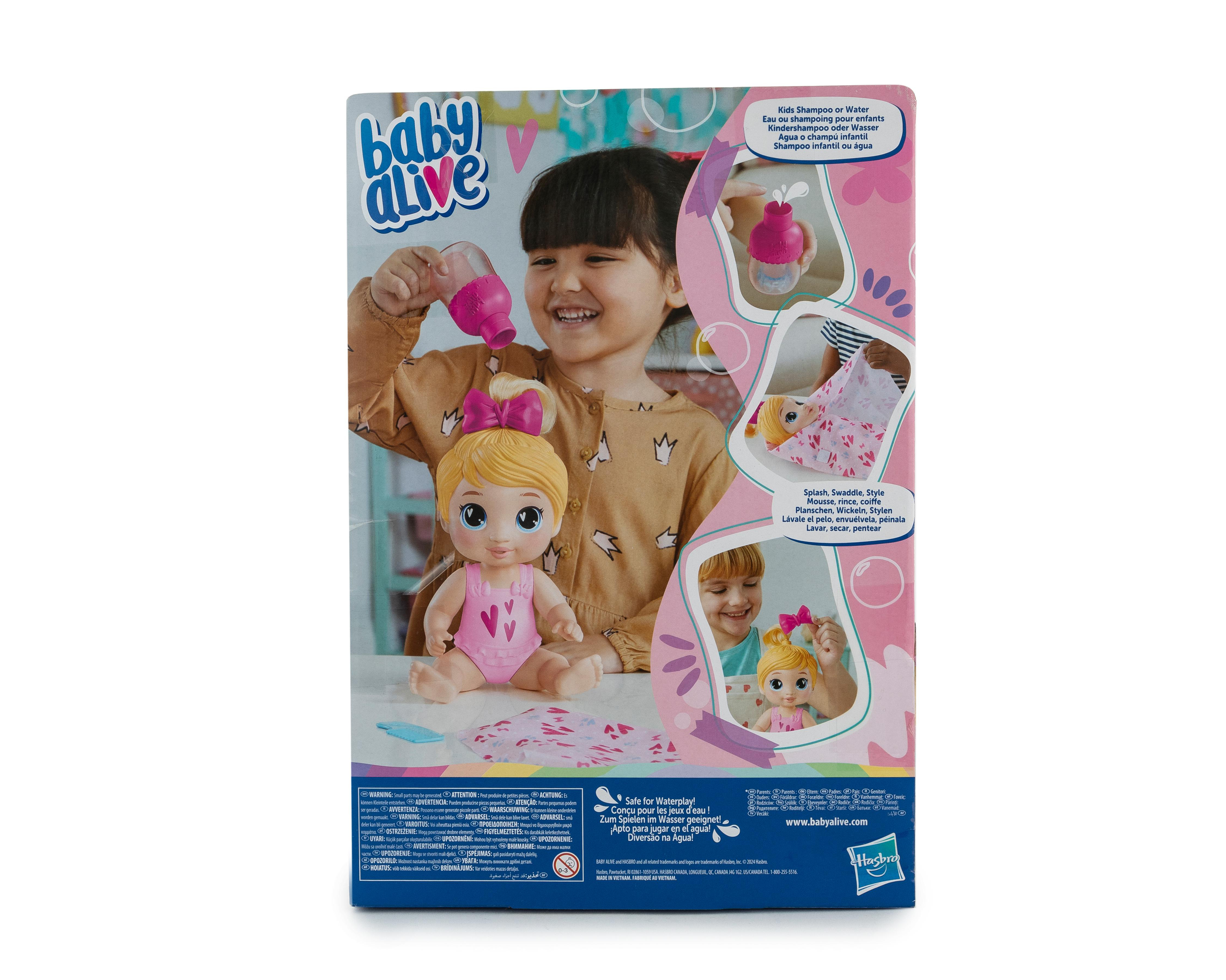 Foto 3 pulgar | Muñeca Baby Alive Burbujas Relajantes