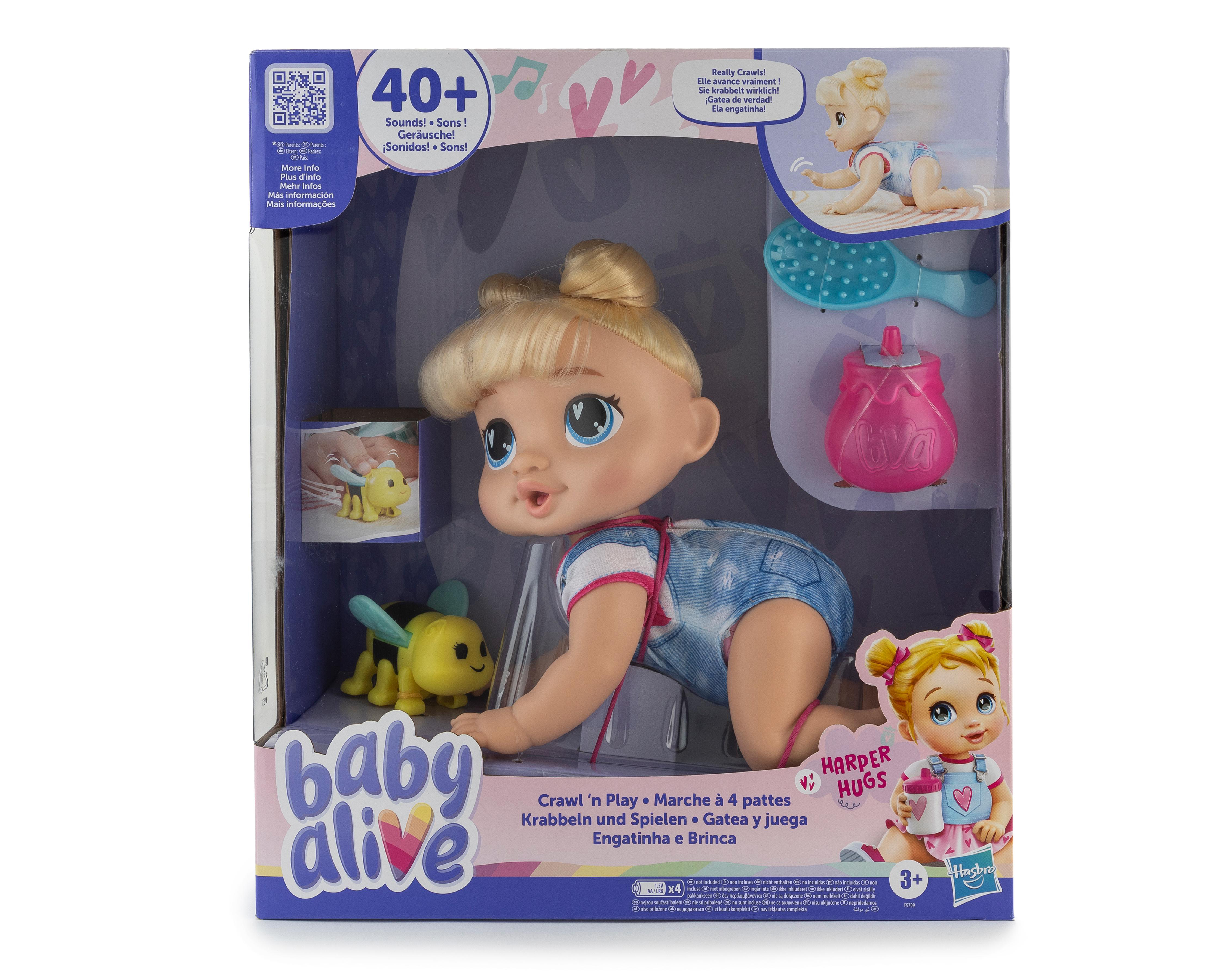 Foto 2 pulgar | Muñeca Baby Alive Gatea y Juega