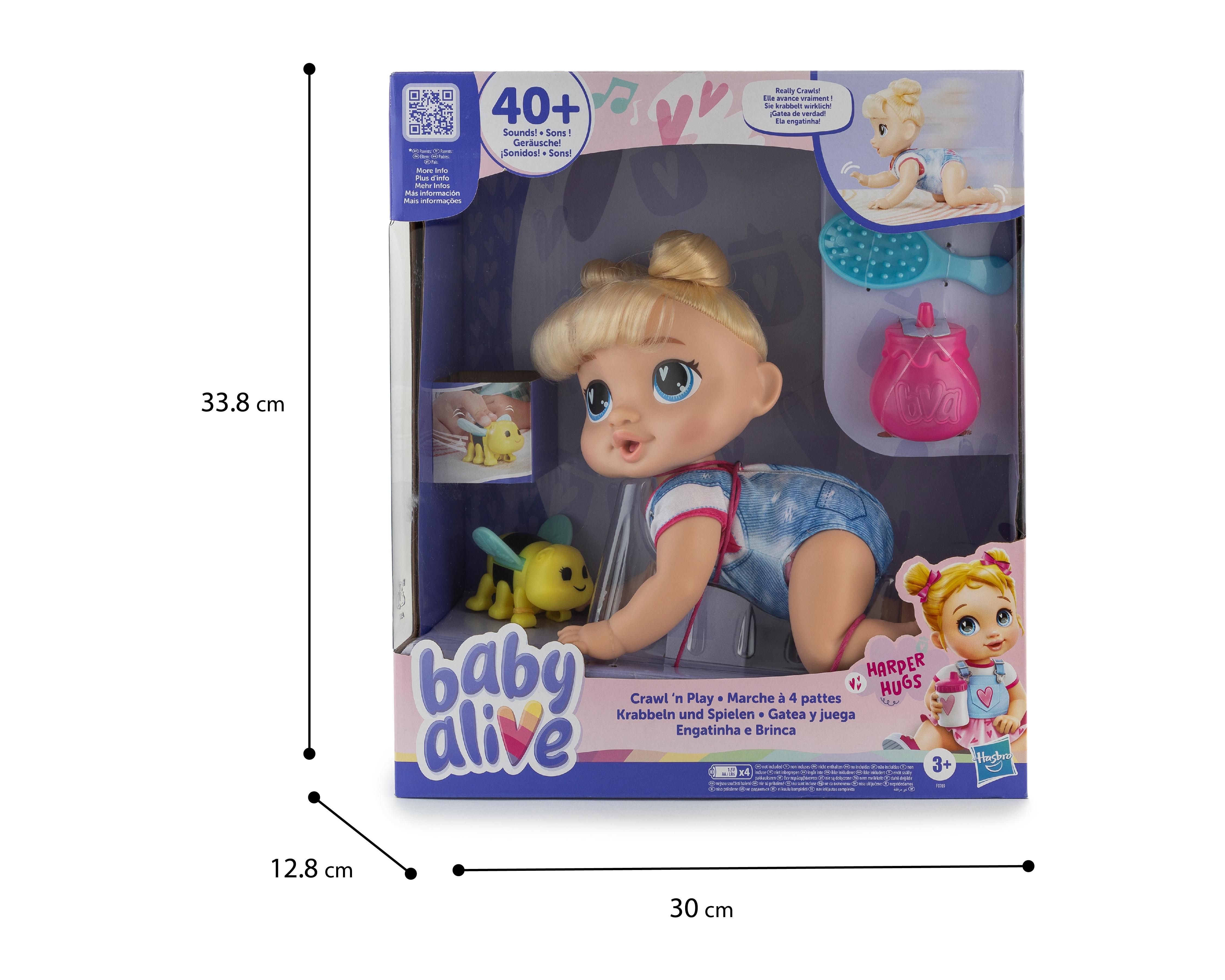 Foto 4 pulgar | Muñeca Baby Alive Gatea y Juega