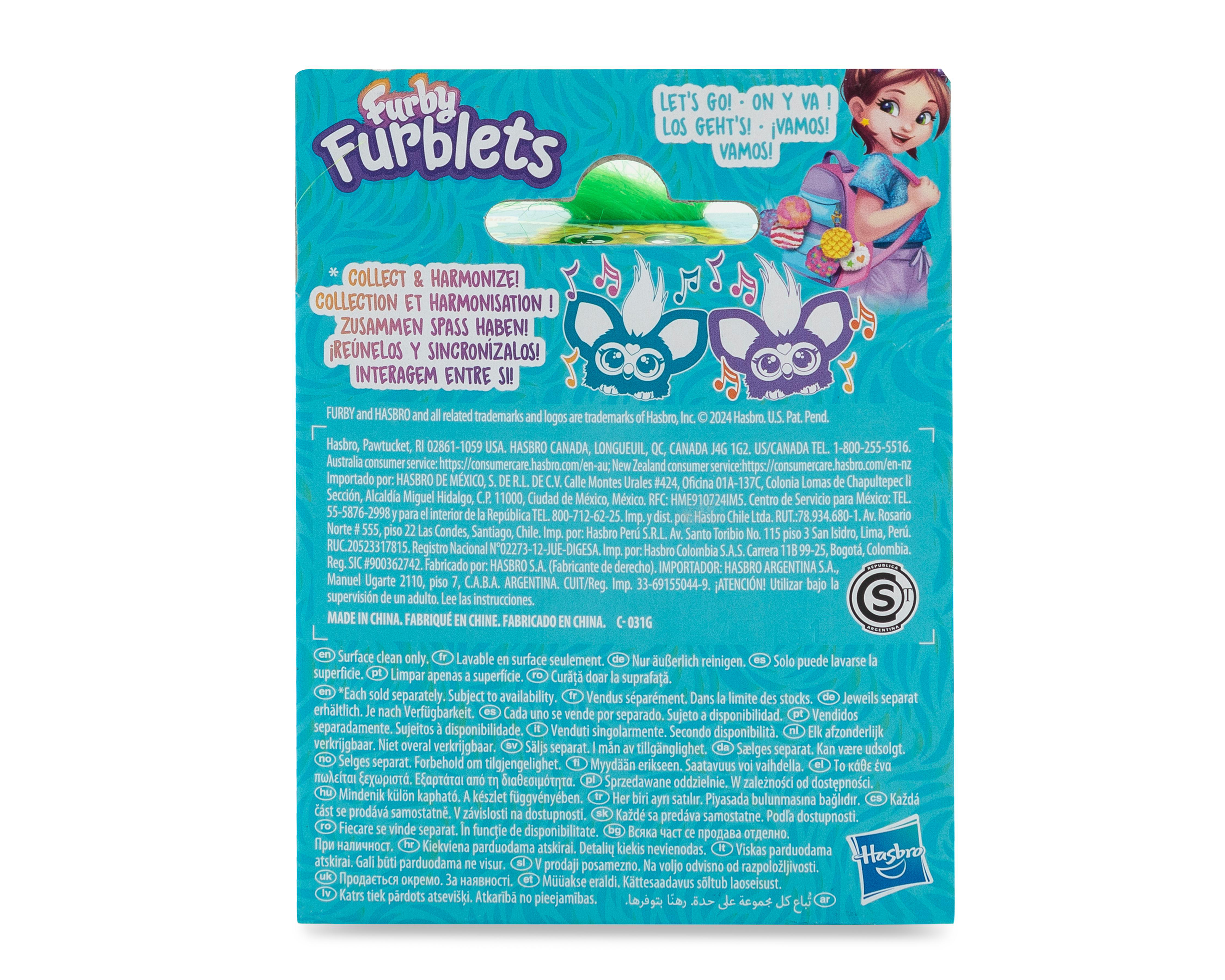 Foto 3 pulgar | Juguete Furby Furblets Hoo-Lah