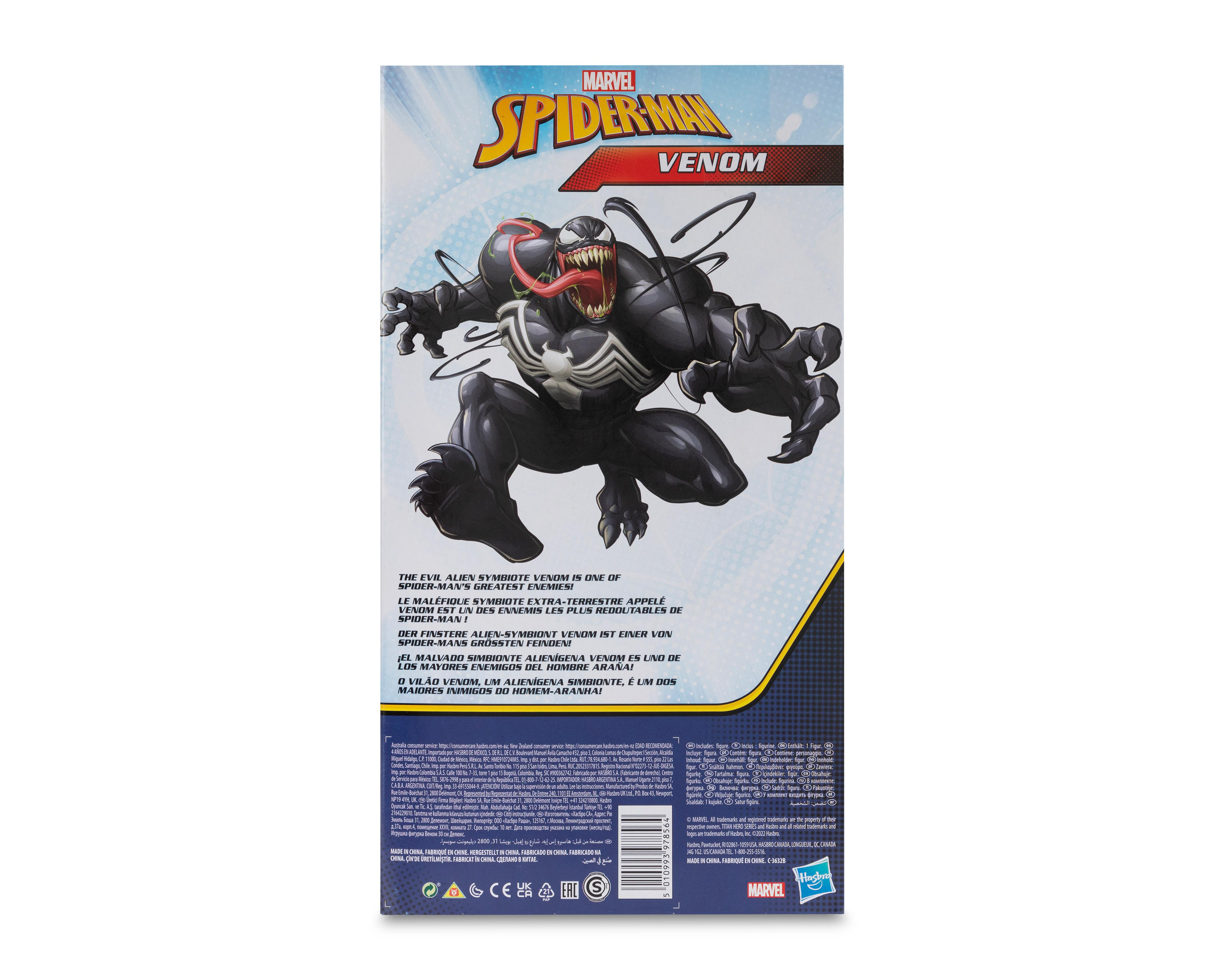 Foto 2 | Figura de Acción Marvel Venom Titan Hero Series