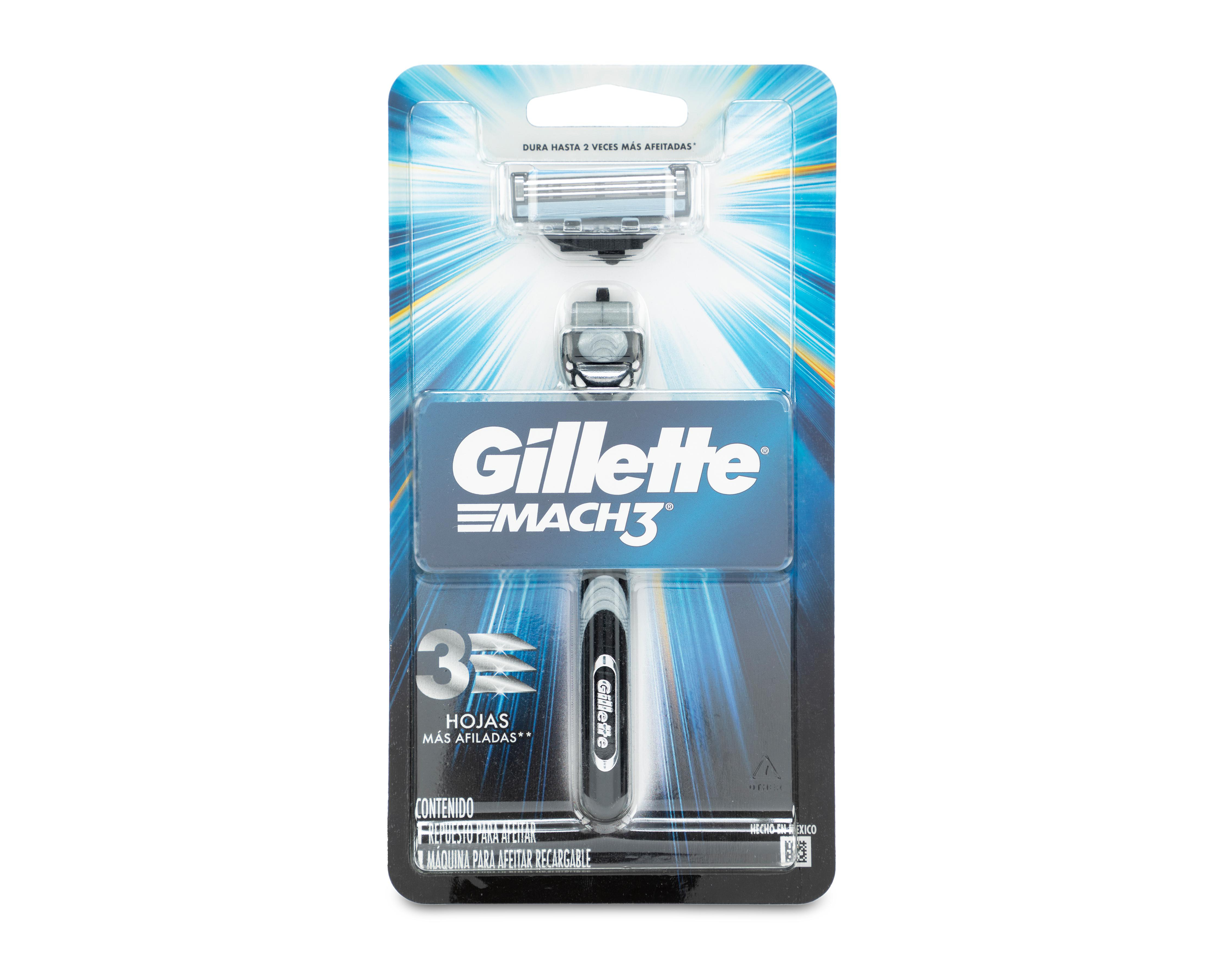 Rastrillo Gillette Mach3 con Repuesto