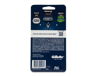 Foto 2 | Rastrillo Gillette Mach3 con Repuesto