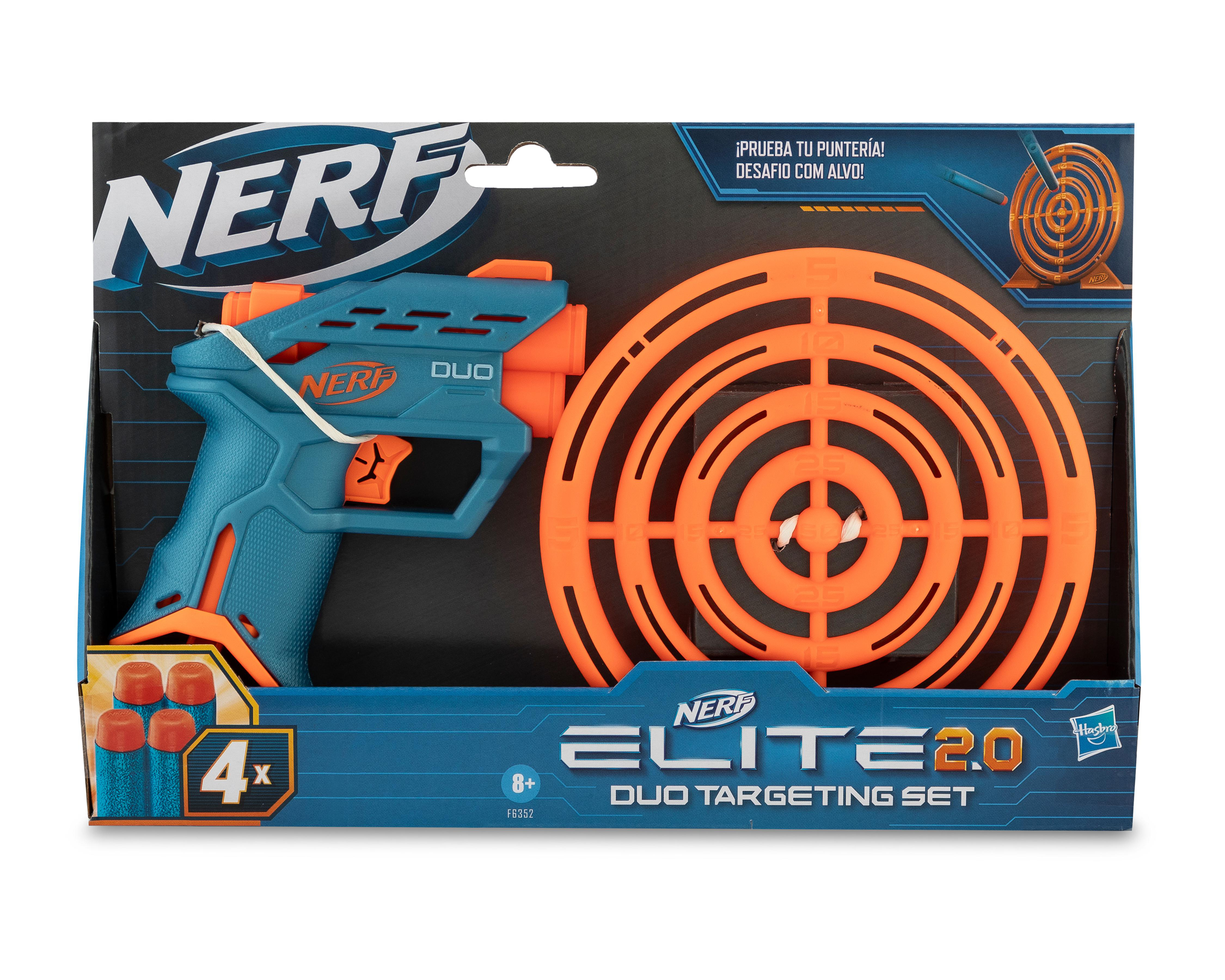 Foto 2 pulgar | Lanzadardos Nerf Elite 2.0 Duo Targeting Set