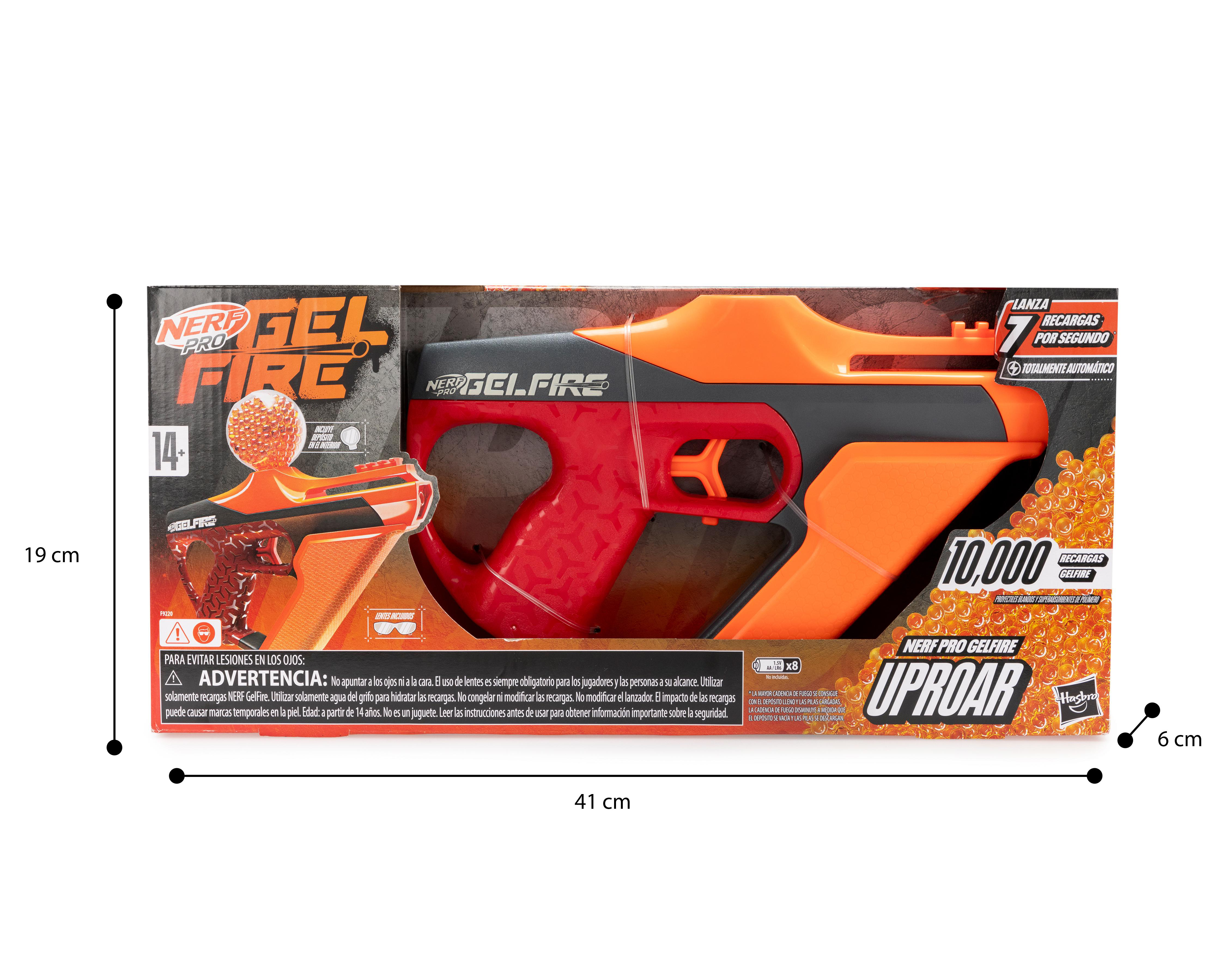 Foto 4 pulgar | Lanzador Nerf Pro Gel Fire UpRoar