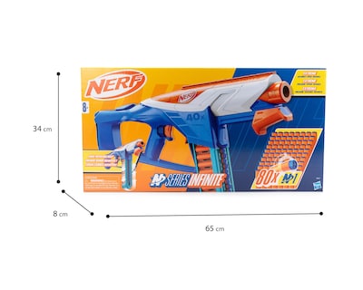 Foto 3 | Lanzadardos Nerf Series Infinite