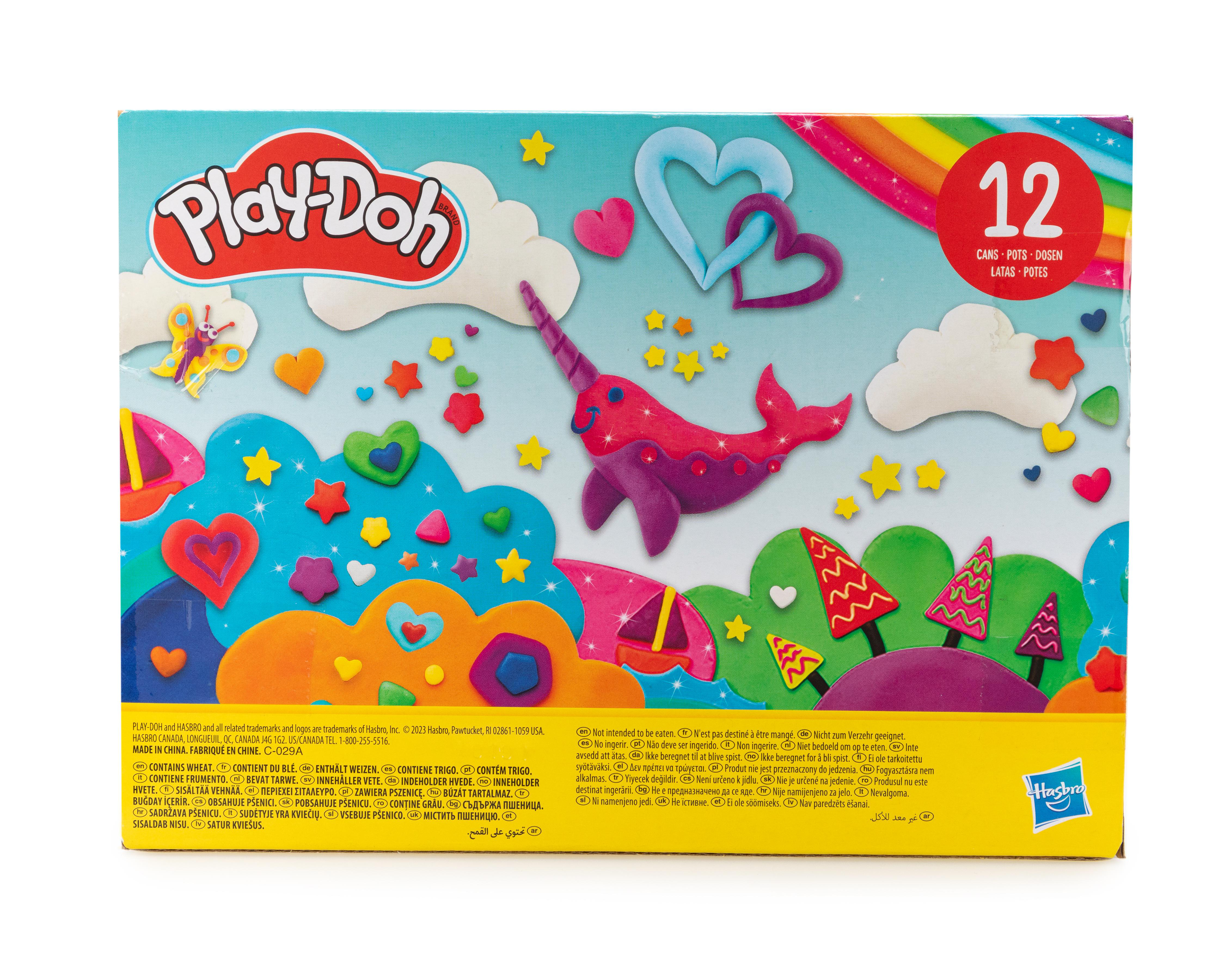 Foto 3 pulgar | Brillantes Creaciones Play-Doh 12 Piezas