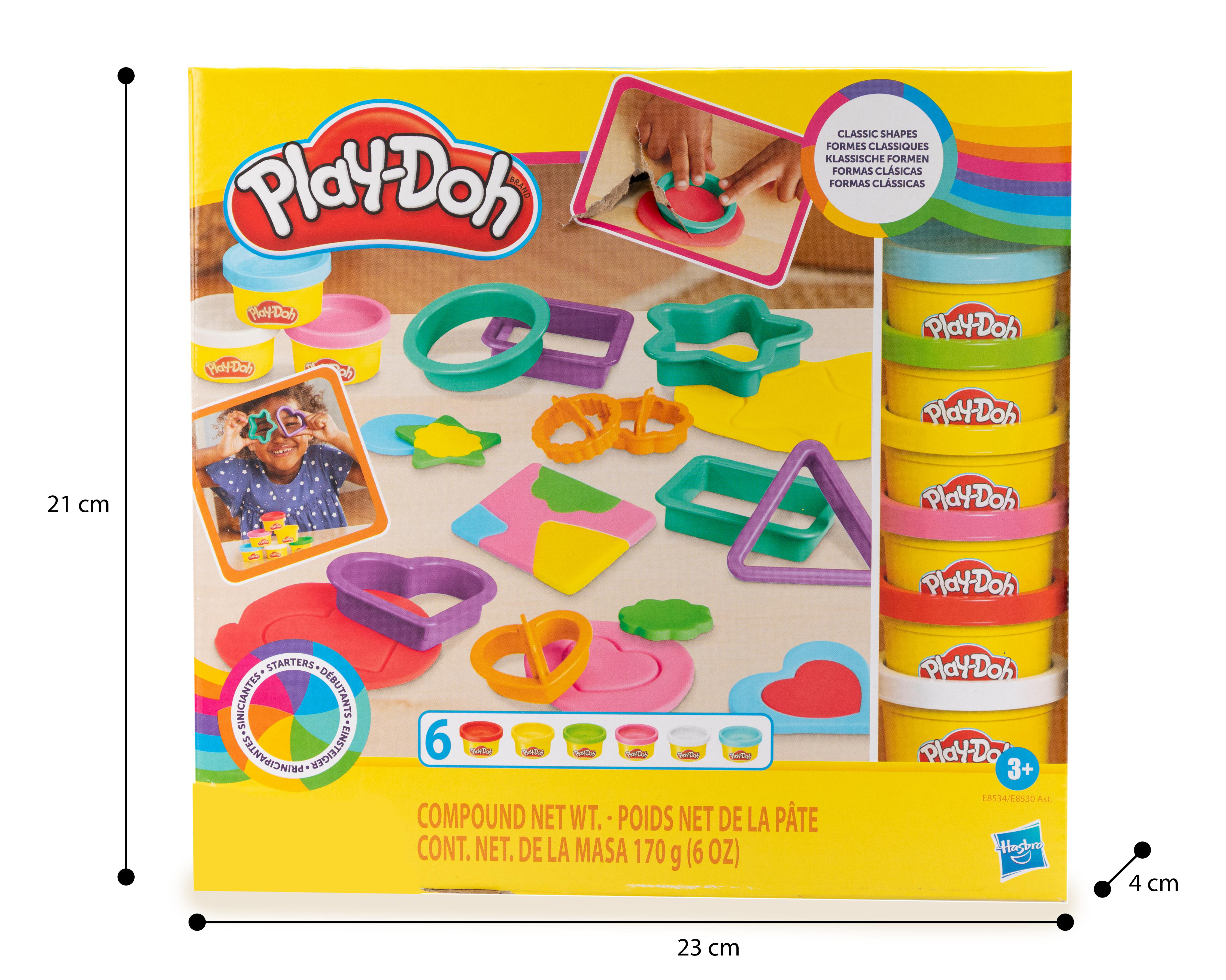 Foto 4 pulgar | Formas Clásicas Play-Doh 6 Piezas