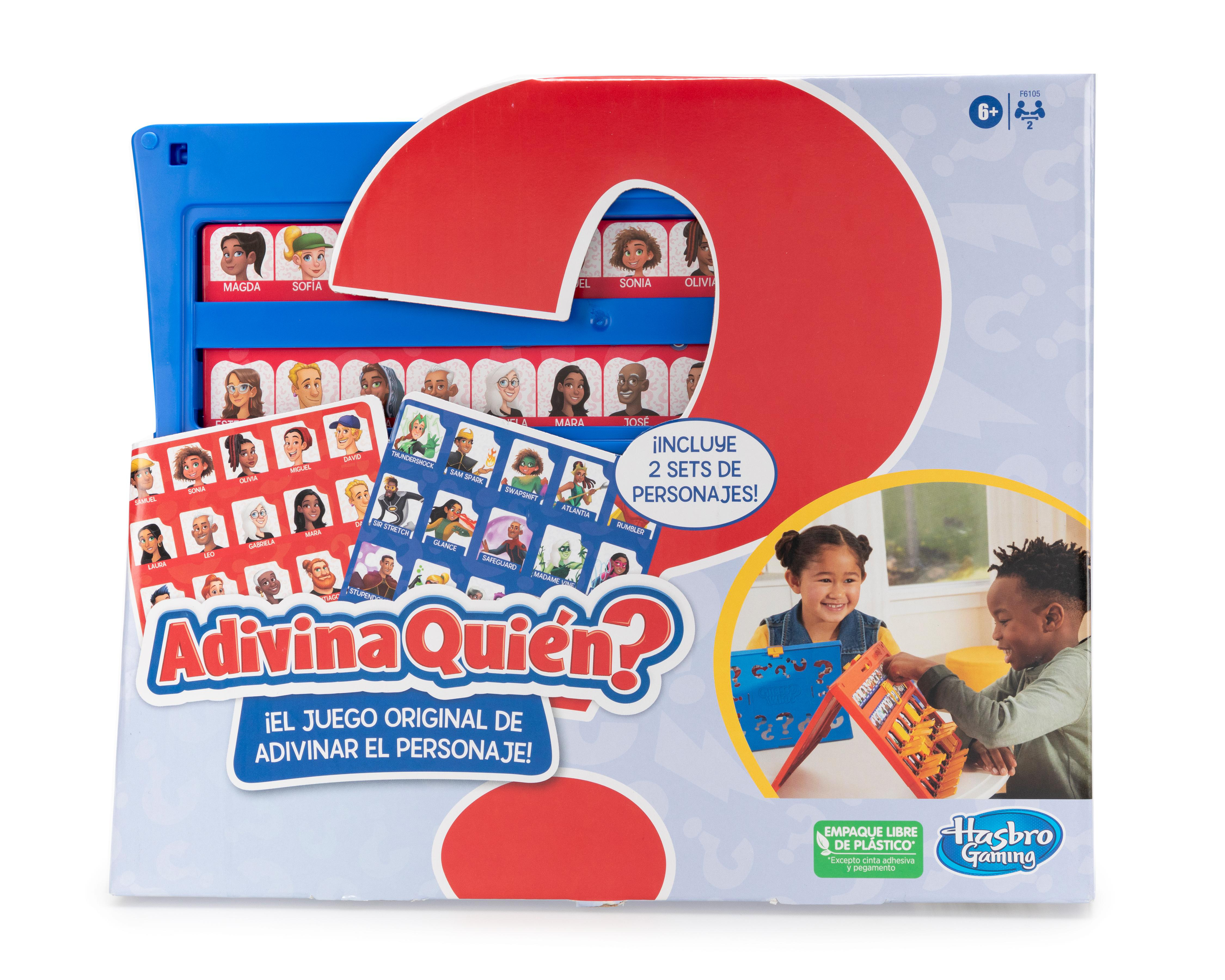 Foto 2 pulgar | Juego de Mesa Adivina Quién Hasbro