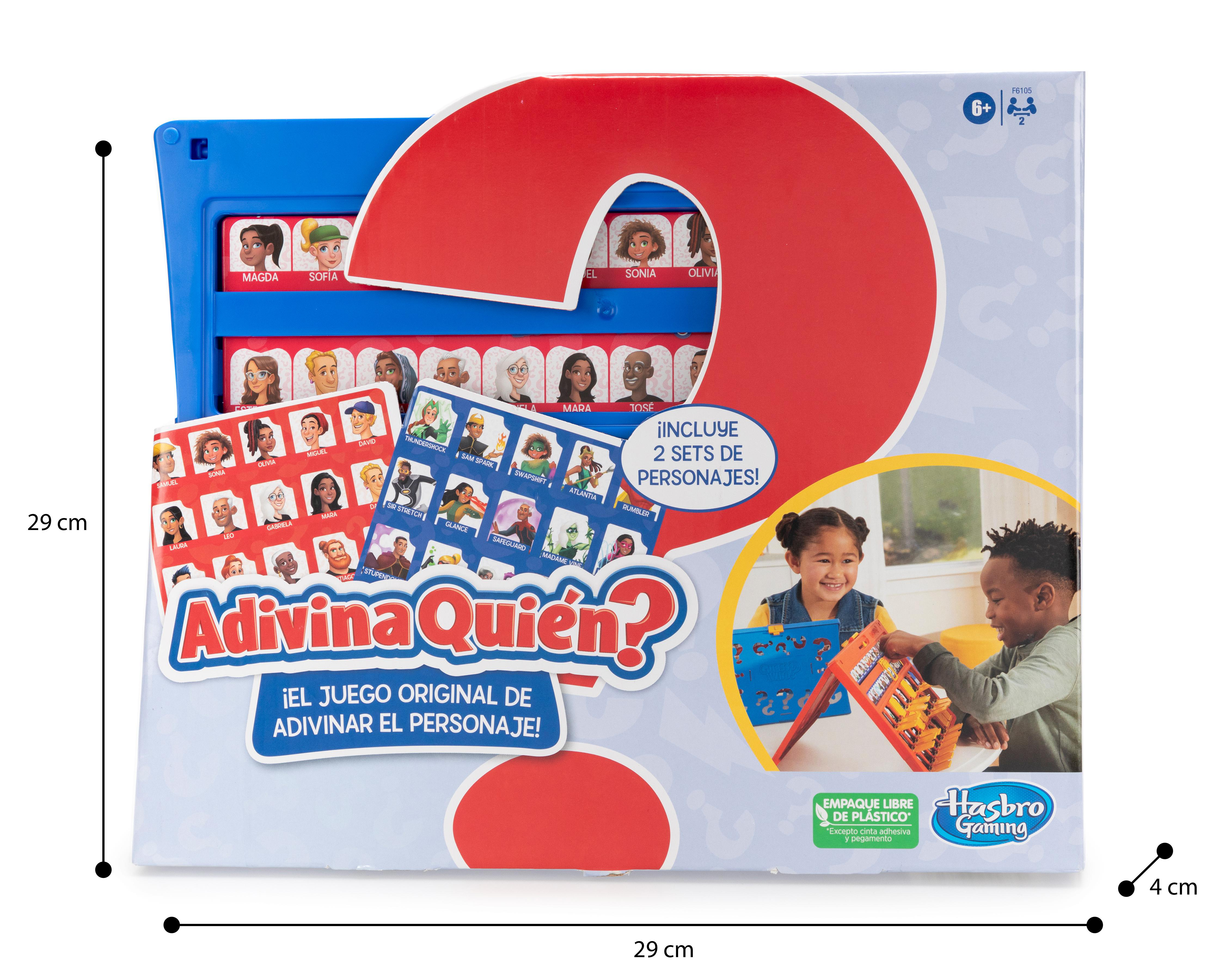 Foto 4 pulgar | Juego de Mesa Adivina Quién Hasbro