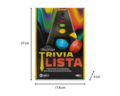 Foto 3 | Juego de Mesa Trivia Lista Hasbro