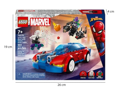 Foto 10 | LEGO Marvel: Coche de Carreras de Spider-Man y Duende Verde