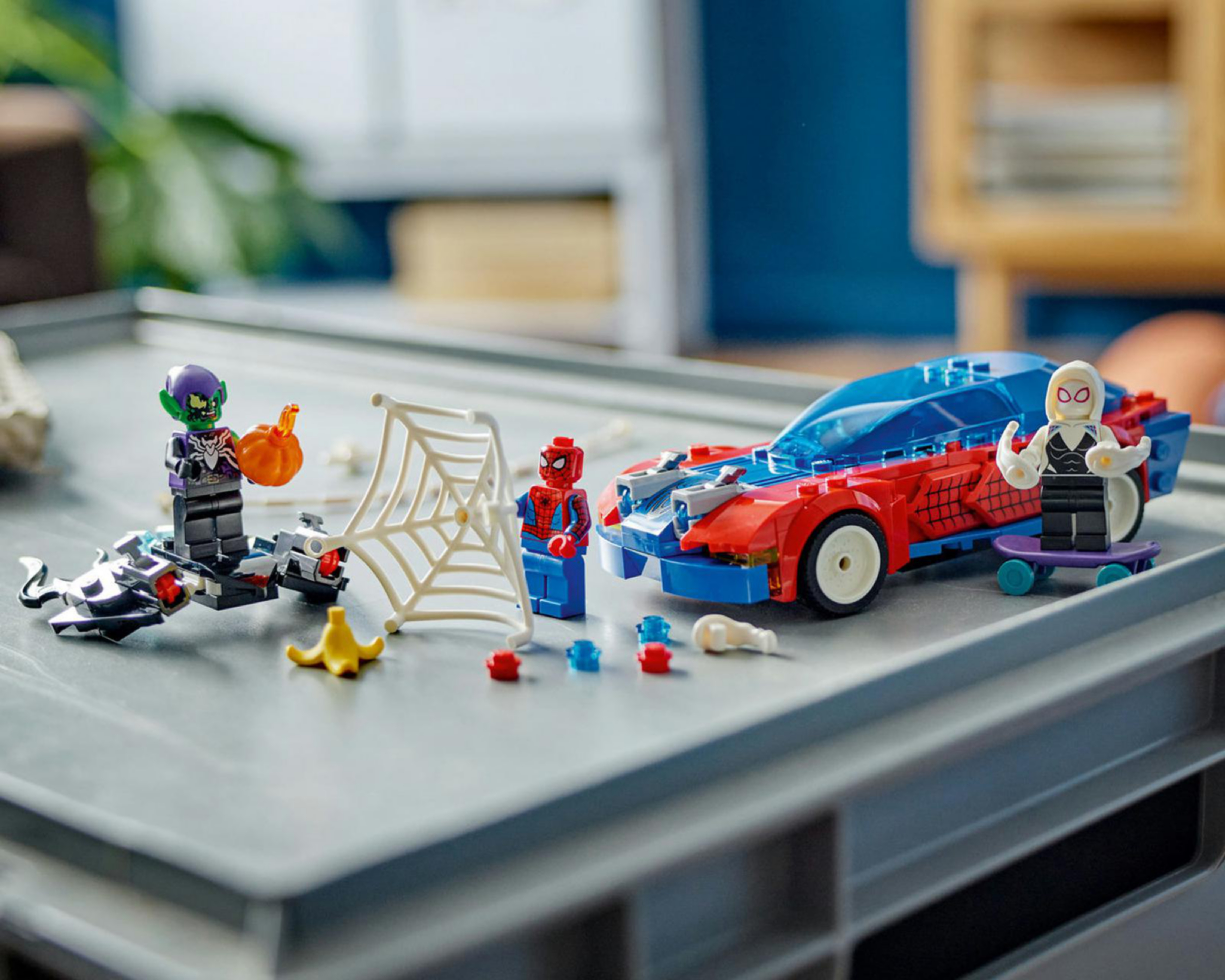 Foto 7 pulgar | LEGO Marvel: Coche de Carreras de Spider-Man y Duende Verde
