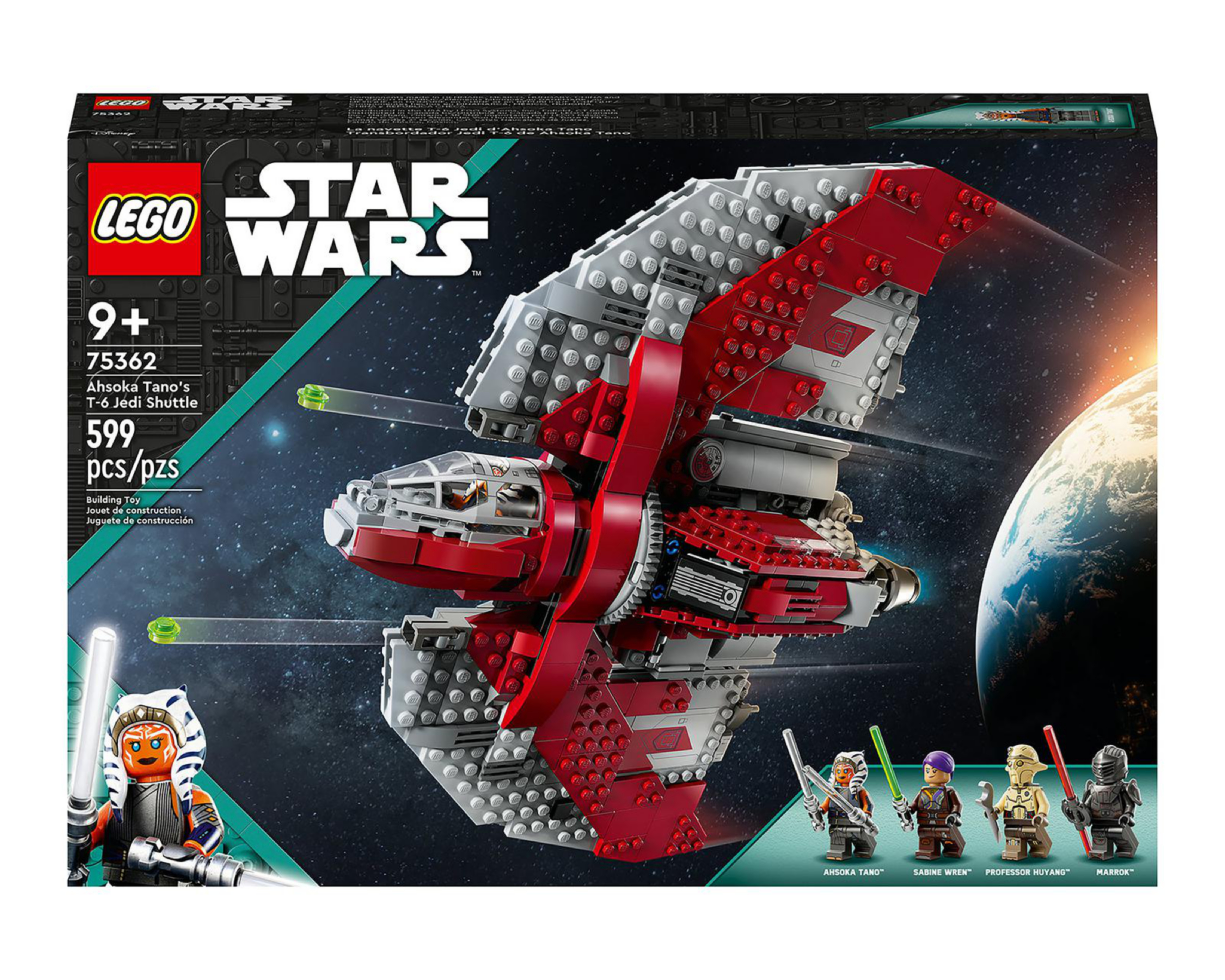 Foto 3 pulgar | LEGO Star Wars: Lanzadera Jedi T-6 de Ahsoka Tano