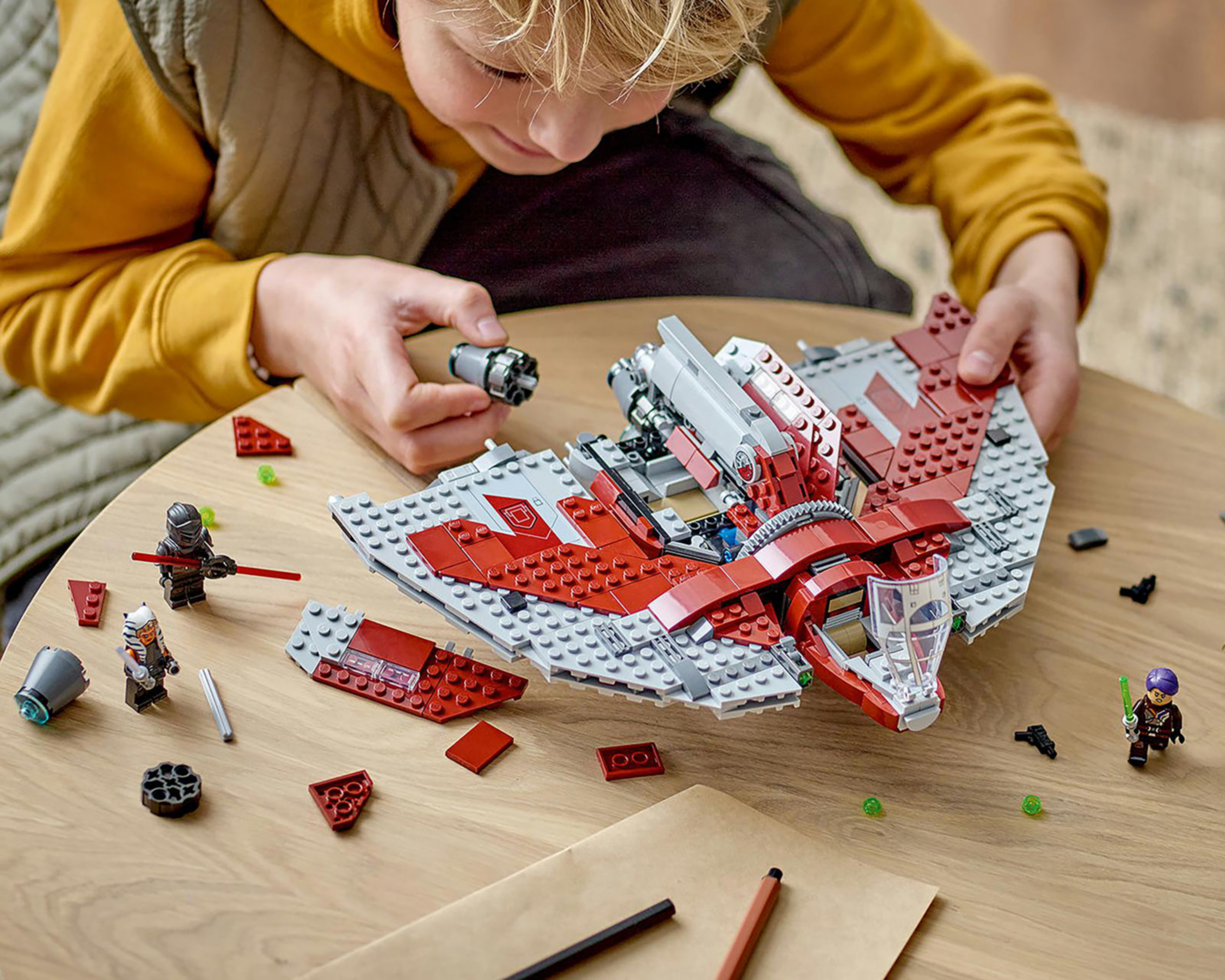 Foto 5 pulgar | LEGO Star Wars: Lanzadera Jedi T-6 de Ahsoka Tano